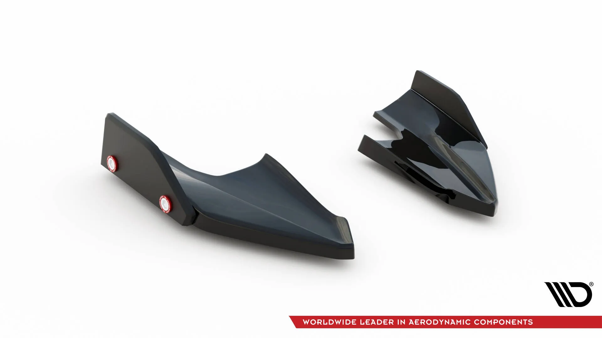 Sidesplitters bak V.5 + Flopper VW Golf R Mk8 2020 - > | Glossy Black Edition – bilde 4