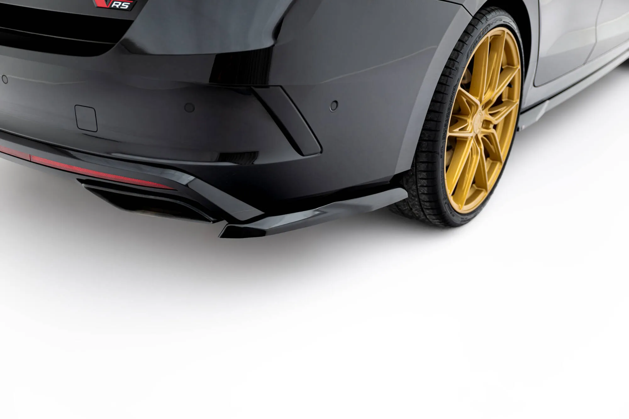 Sidesplitters bak V.5 Skoda Octavia RS IV Facelift | Glossy Black Edition – bilde 2
