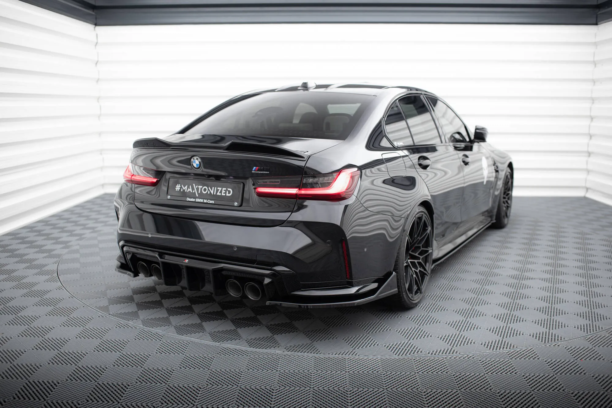 Sidesplitters bak V.6 BMW M3 G80 2021 -> | Glossy Black Edition – bilde 2