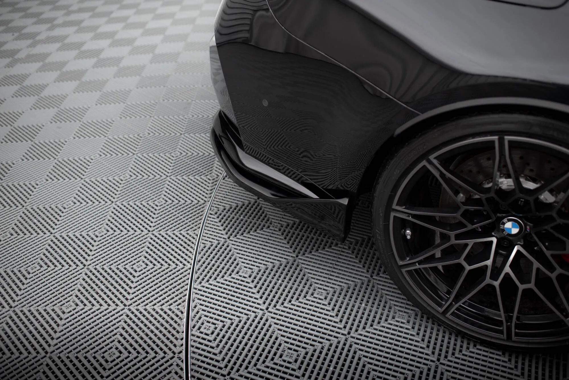 Sidesplitters bak V.6 BMW M3 G80 2021 -> | Glossy Black Edition – bilde 3