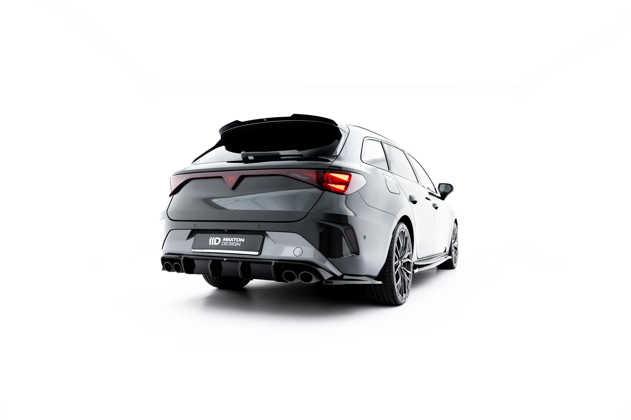 Sidesplitters bak V.6 Cupra Leon 2020-2026 | Glossy Black Edition – bilde 2