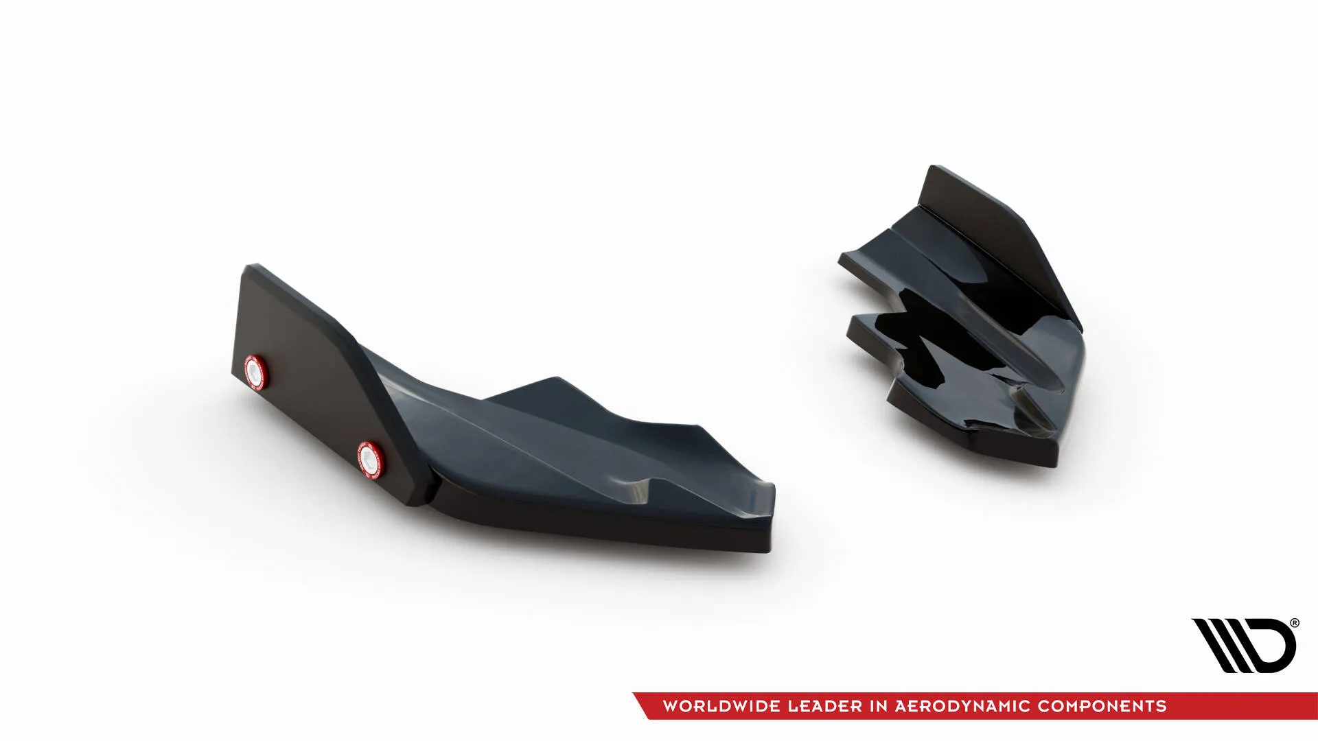 Sidesplitters bak V.6 + Flopper VW Golf R Mk8 2020 - > | Glossy Black Edition – bilde 4