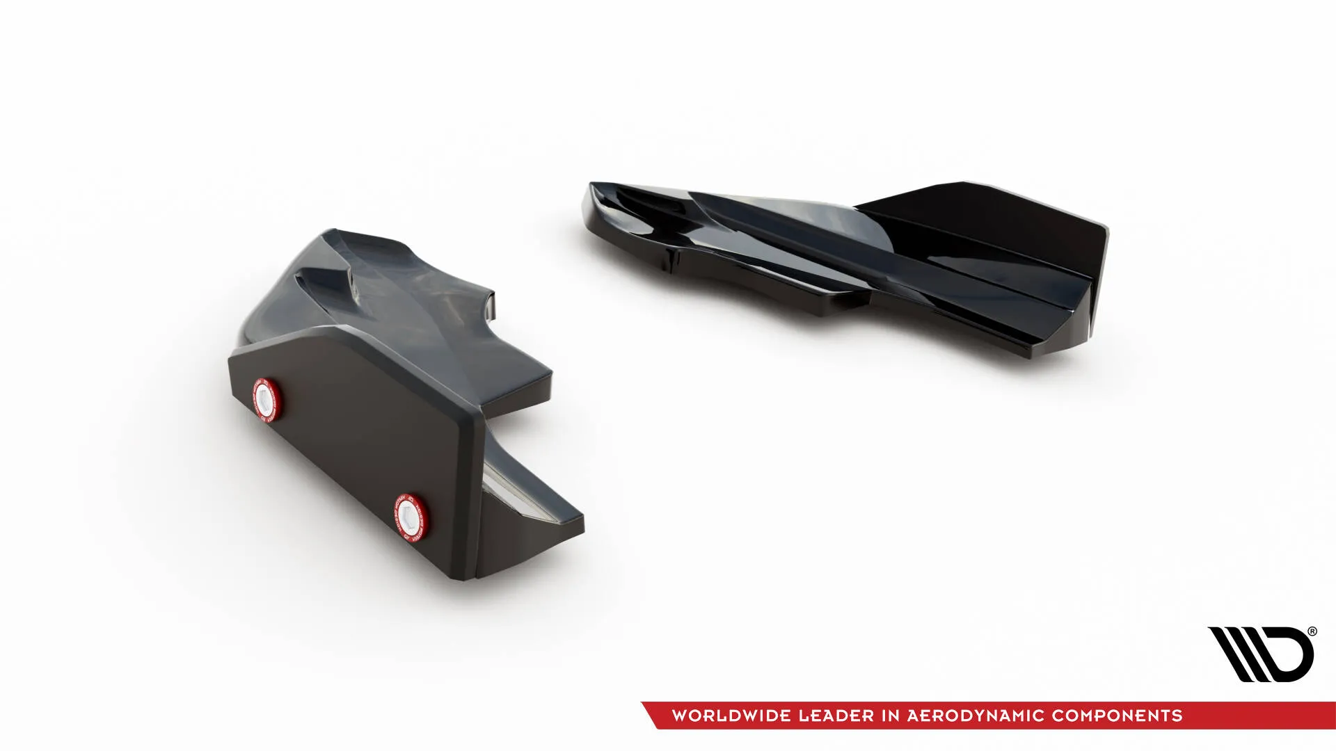 Sidesplitters bak V.6 + Flopper VW Golf R Mk8 2020 - > | Glossy Black Edition – bilde 5