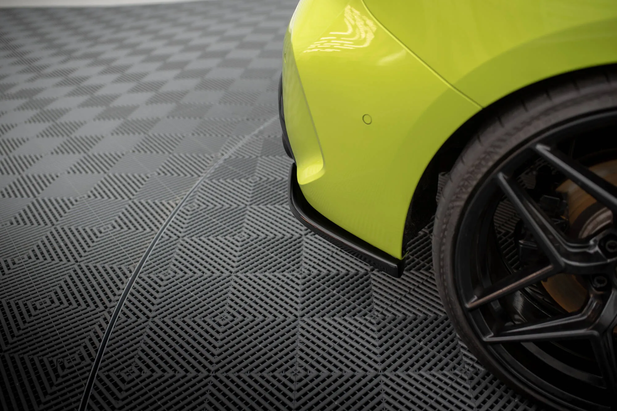 Sidesplitters bak V.7 BMW 1 (F40) M-Pack / BMW M135i (F40) 2019 - 2024 | Glossy Black Edition – bilde 2