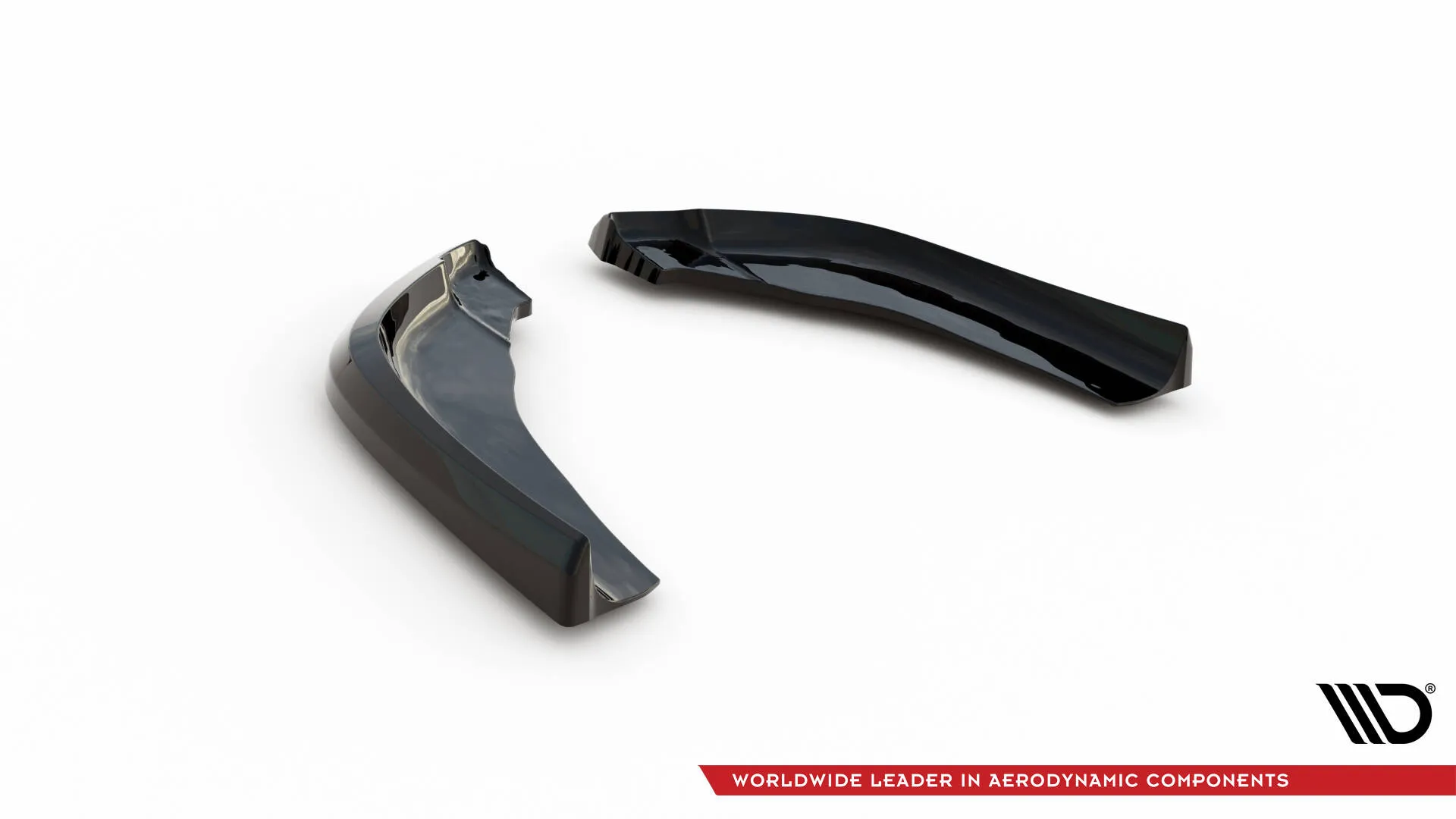 Sidesplitters bak V.7 BMW 1 (F40) M-Pack / BMW M135i (F40) 2019 - 2024 (v2) | Glossy Black Edition – bilde 5