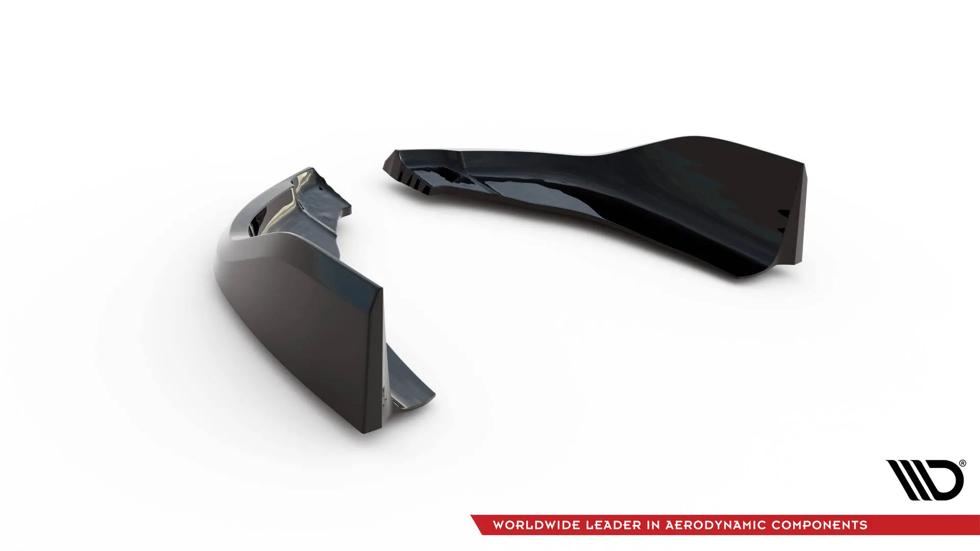 Sidesplitters bak V.8 BMW 1 (F40) M-Pack / BMW M135i (F40) 2019 - 2024 (v2) | Glossy Black Edition – bilde 5
