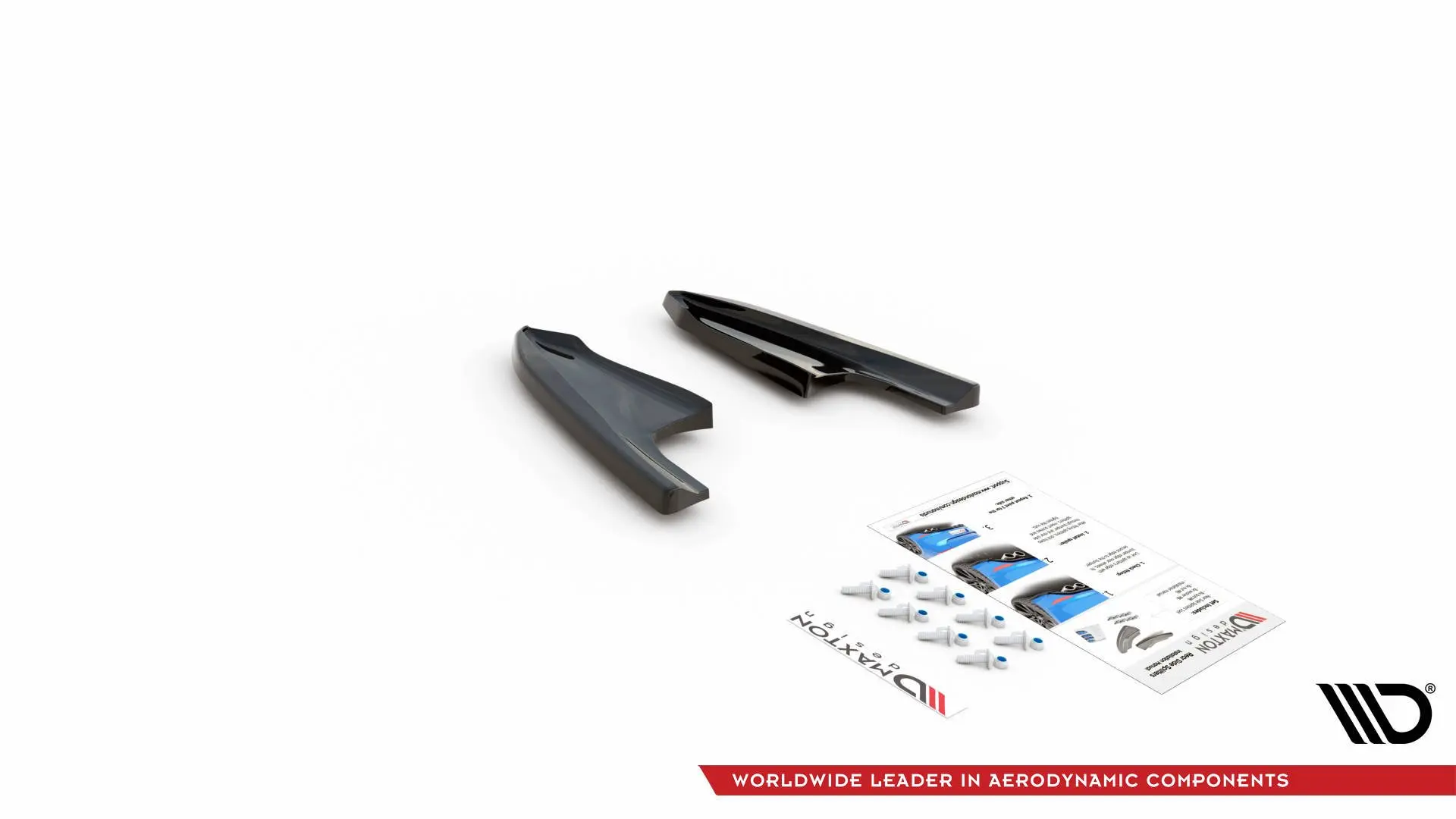 Sidesplitters bak VW Golf R Mk8 2020 - > | V.3 Glossy Black Edition – bilde 7