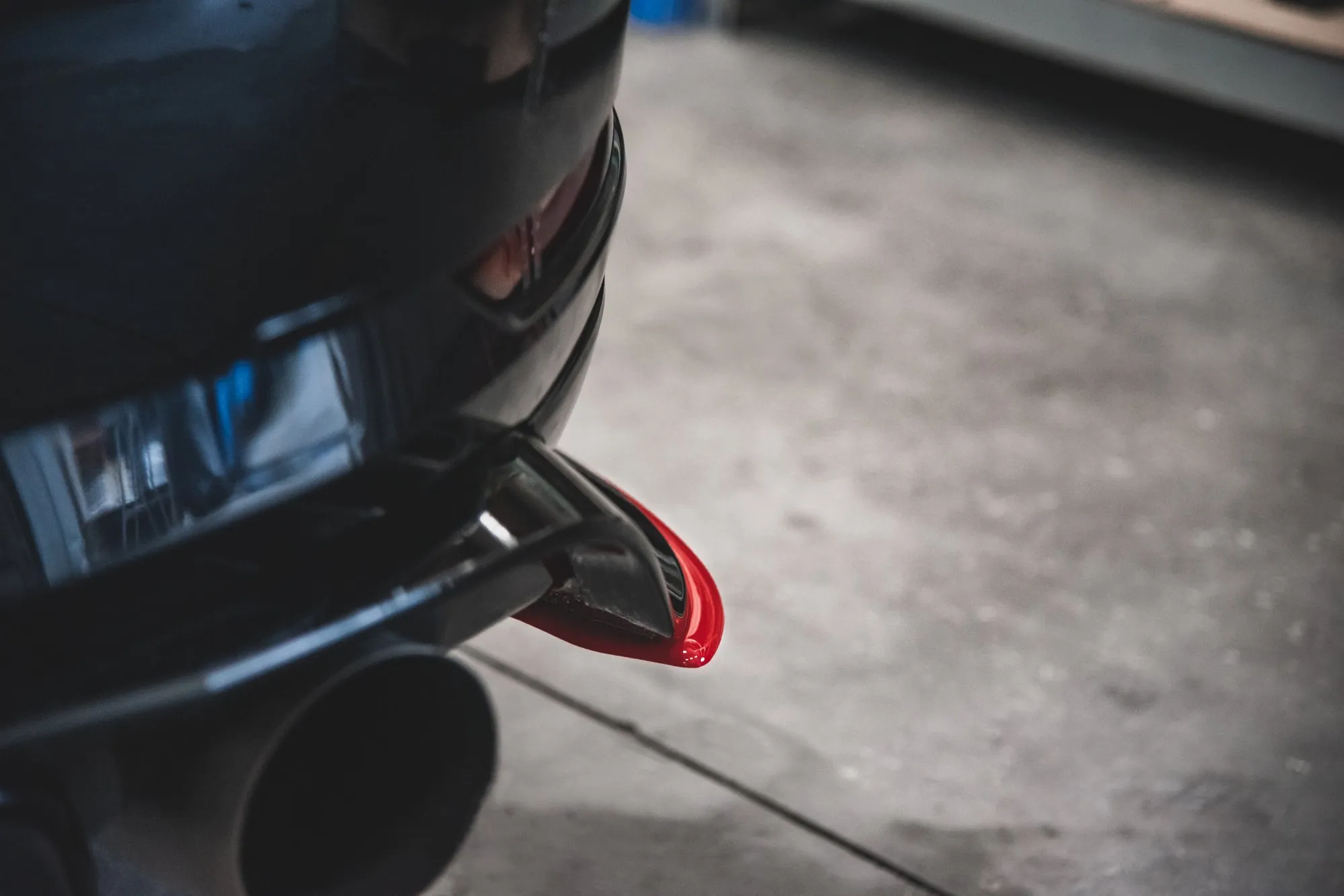 Sidesplitters bak VW Golf VII GTI Tcr 2019 | Glossy Black Edition – bilde 5