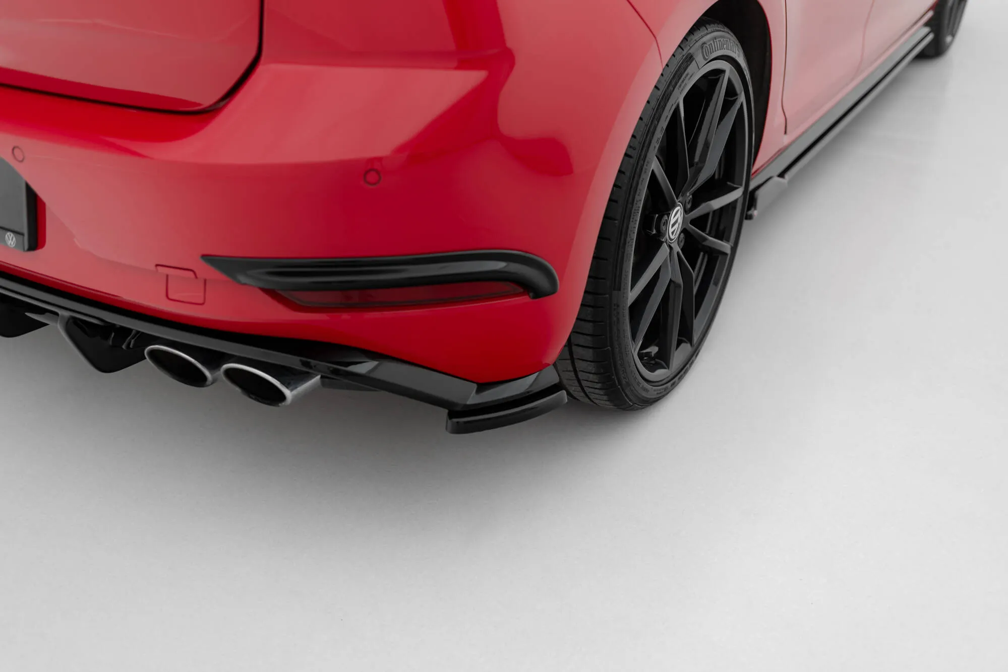 Sidesplitters bak VW Golf VII R / R-Line Facelift 2017-2020 | Glossy Black Edition – bilde 5