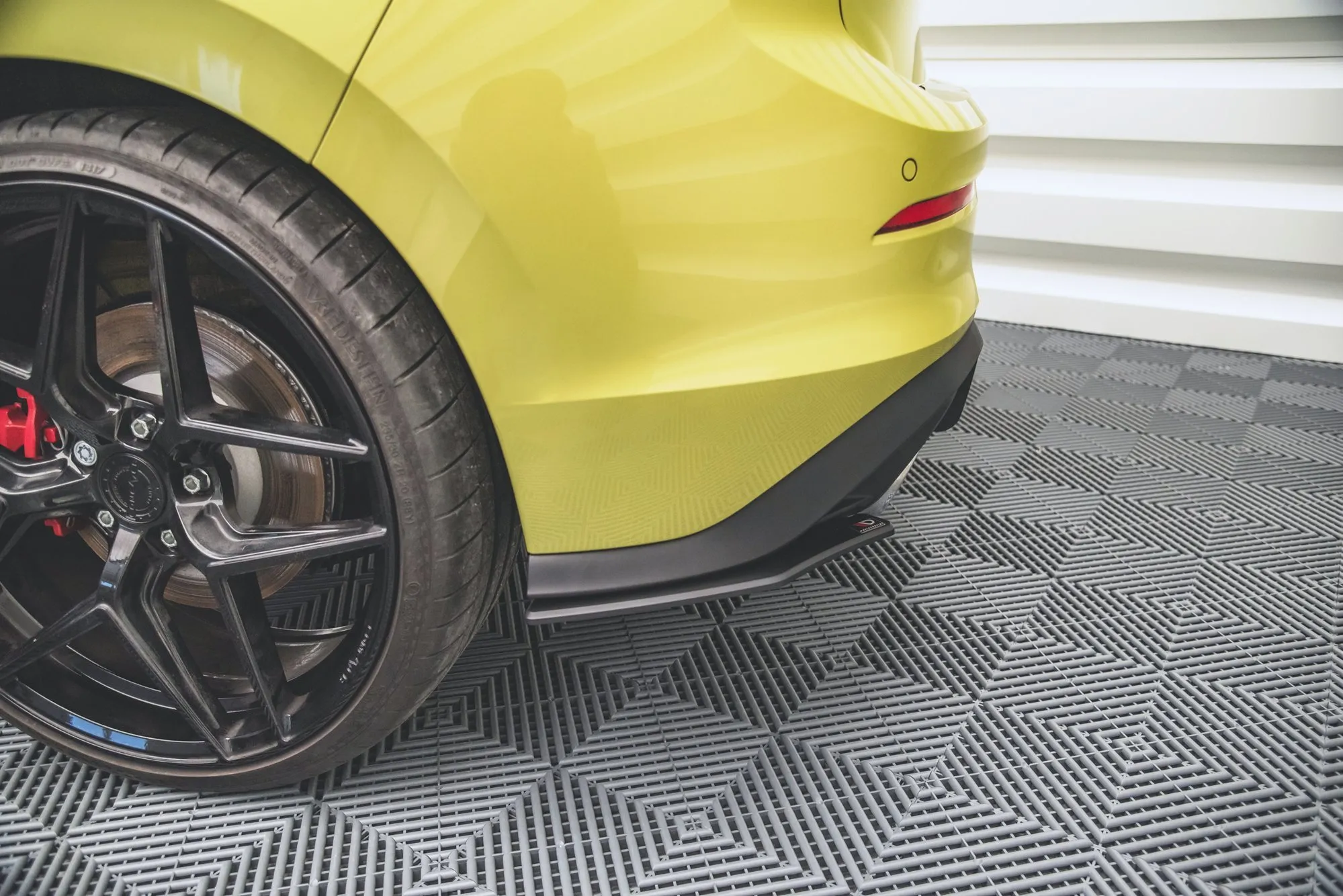 Sidesplitters bak VW Golf VIII GTI Clubsport 2020-> | Street Pro Black Edition – bilde 2