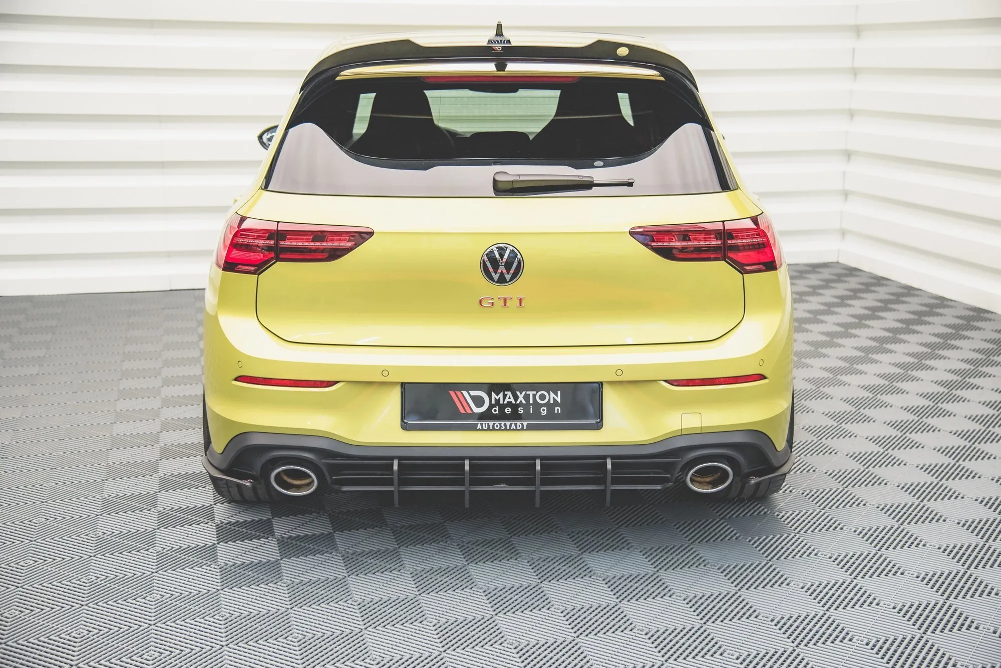 Sidesplitters bak VW Golf VIII GTI Clubsport 2020-> | Street Pro Black Edition – bilde 3