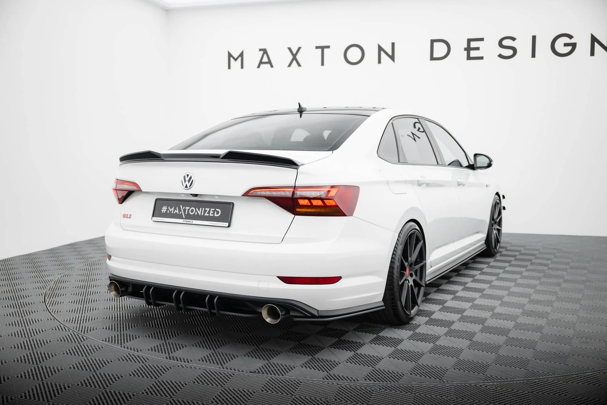 Sidesplitters bak VW Jetta Gli VII 2019 - 2021 | Street Pro Black Edition – bilde 2