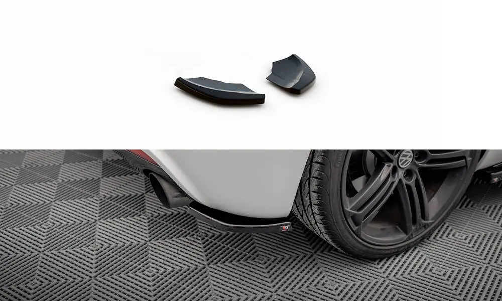 Sidesplitters bak VW Scirocco R mk3 2008 - 2014 | V.2 Glossy Black Edition – bilde 2