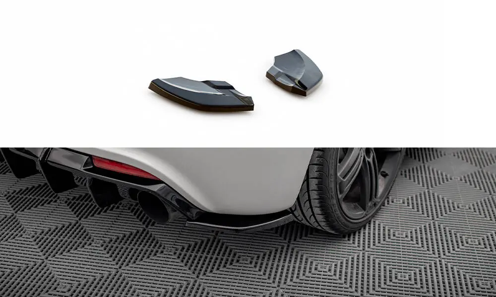Sidesplitters bak VW Scirocco R mk3 2008 - 2014 | V.3 Glossy Black Edition – bilde 2
