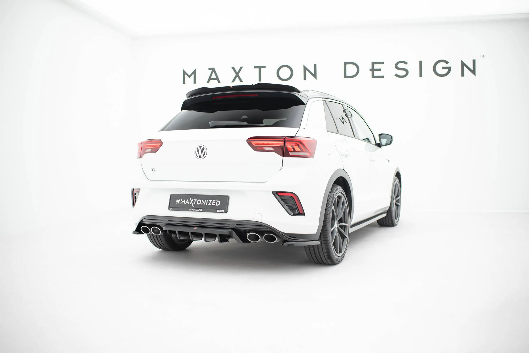 Sidesplitters bak VW T-Roc R I 2017 - 2021 | Glossy Black Edition – bilde 3