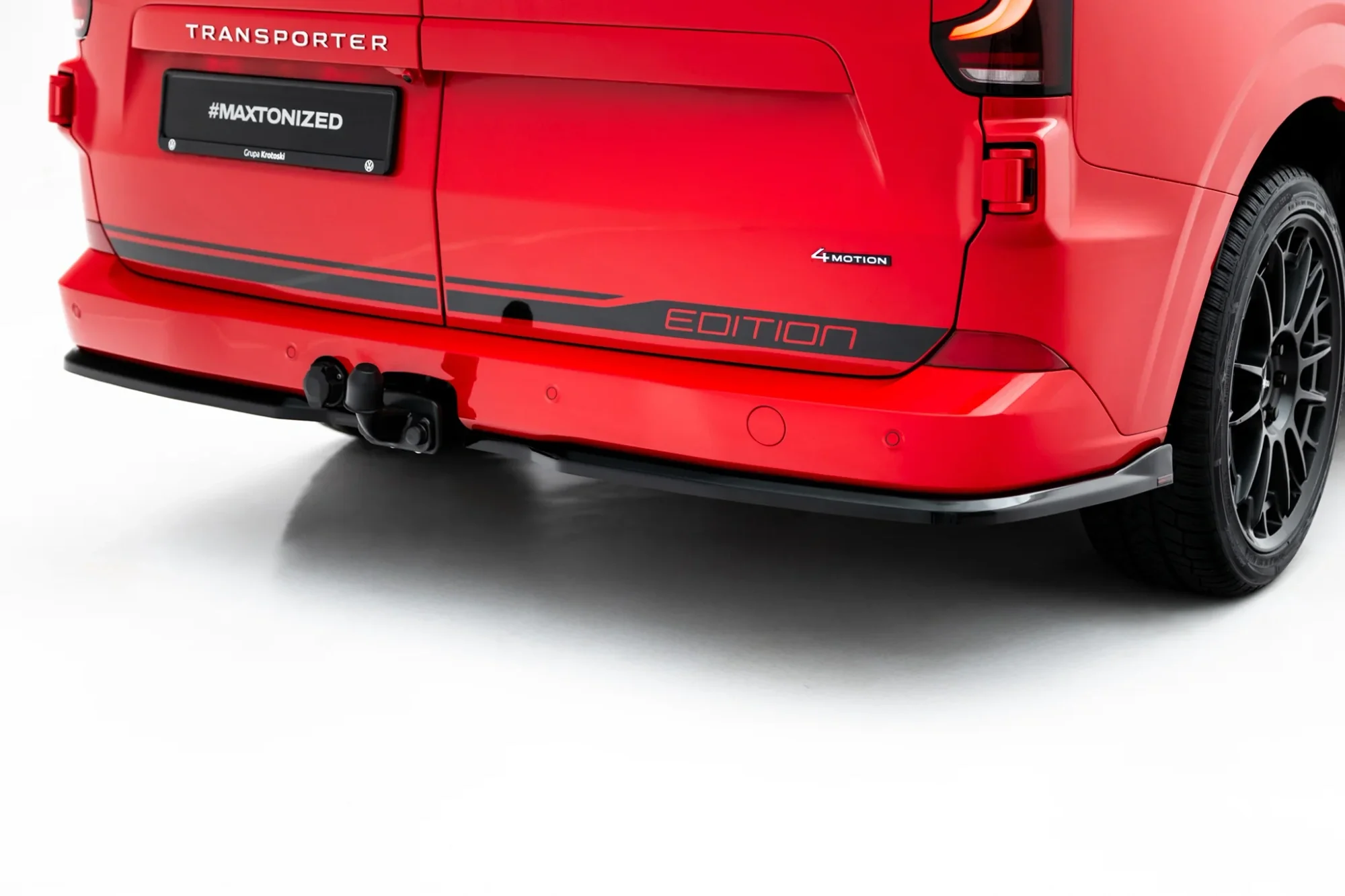 Sidesplitters bak VW Transporter T7 2024 -> | Glossy Black Edition – bilde 2