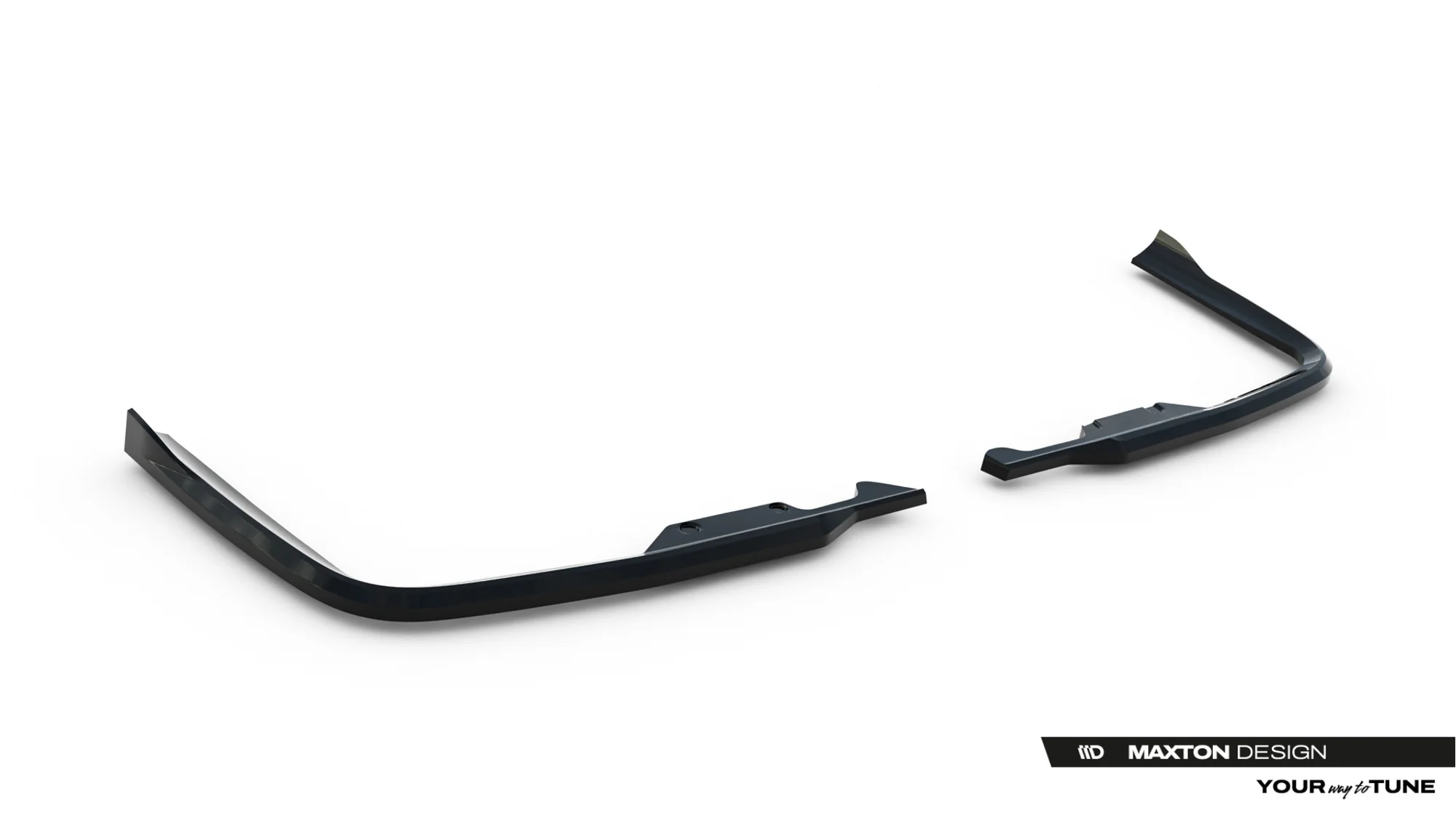 Sidesplitters bak VW Transporter T7 2024 -> | Glossy Black Edition – bilde 5
