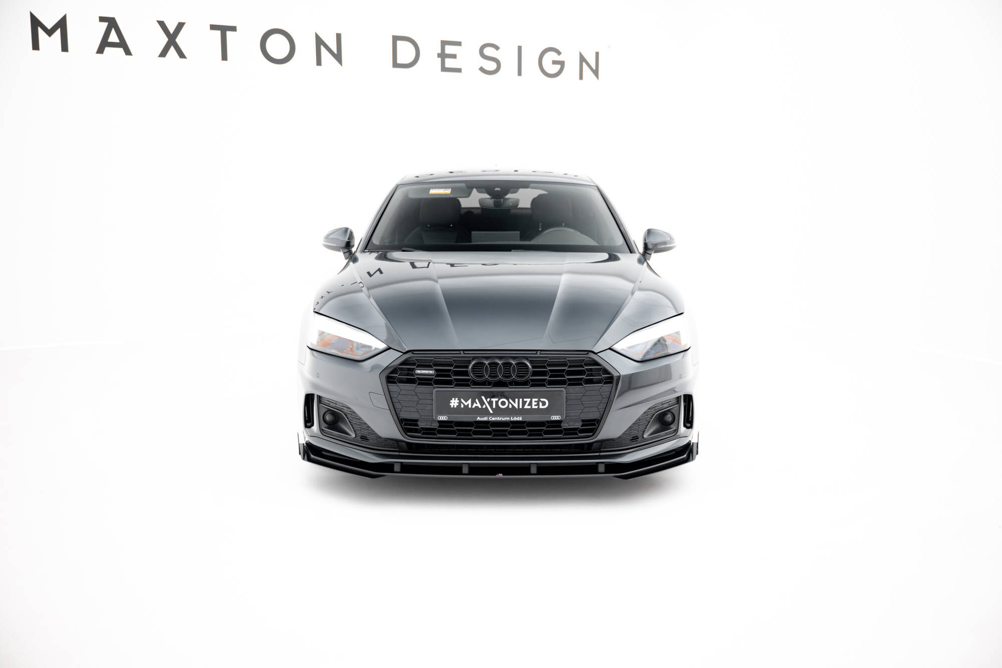 Sidesplitters + Frontspoiler Audi A5 (F5) Facelift 2019 -> | Sport Glossy Black Edition – bilde 3