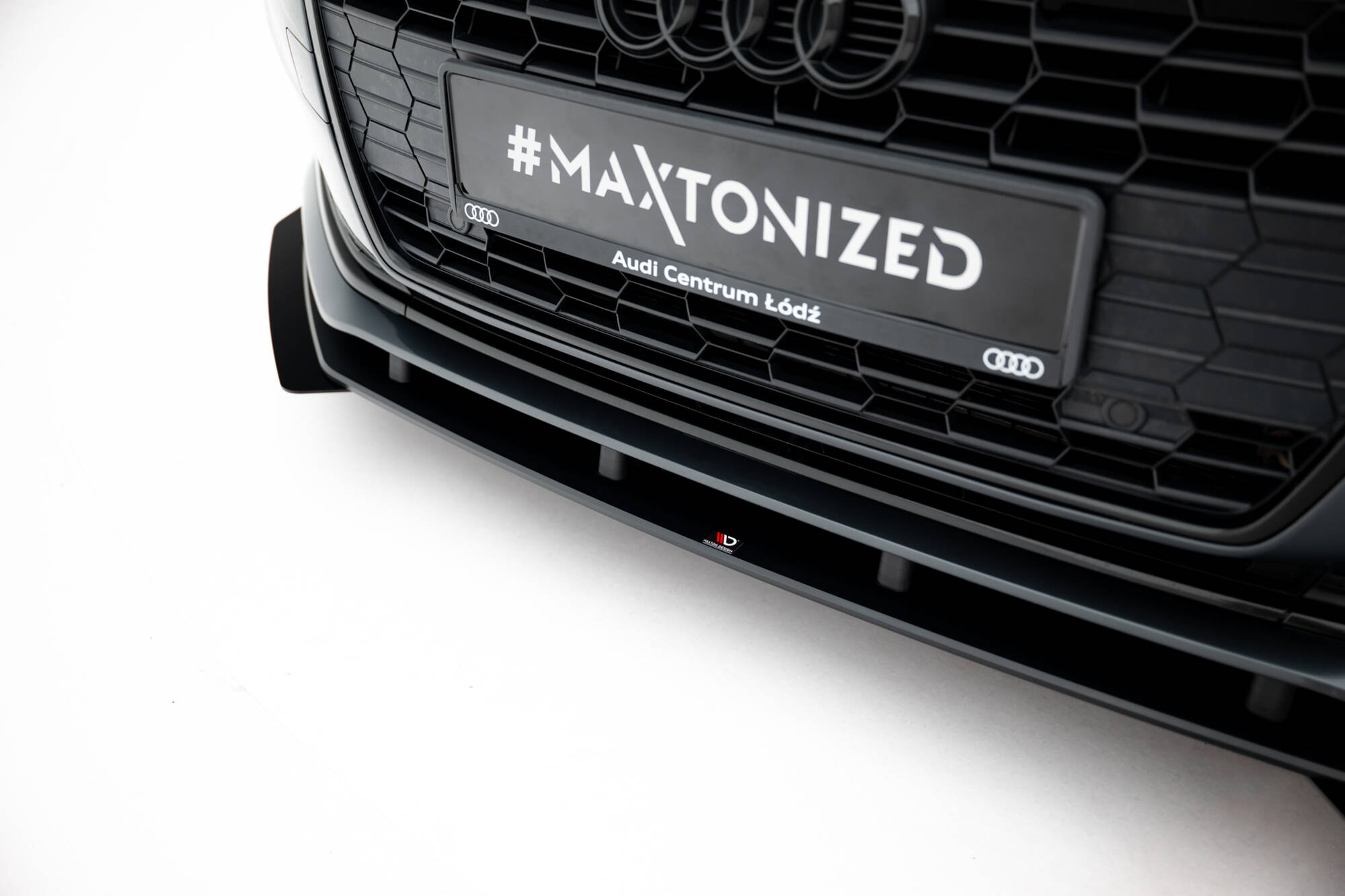 Sidesplitters + Frontspoiler Audi A5 (F5) Facelift 2019 -> | Sport Glossy Black Edition – bilde 4