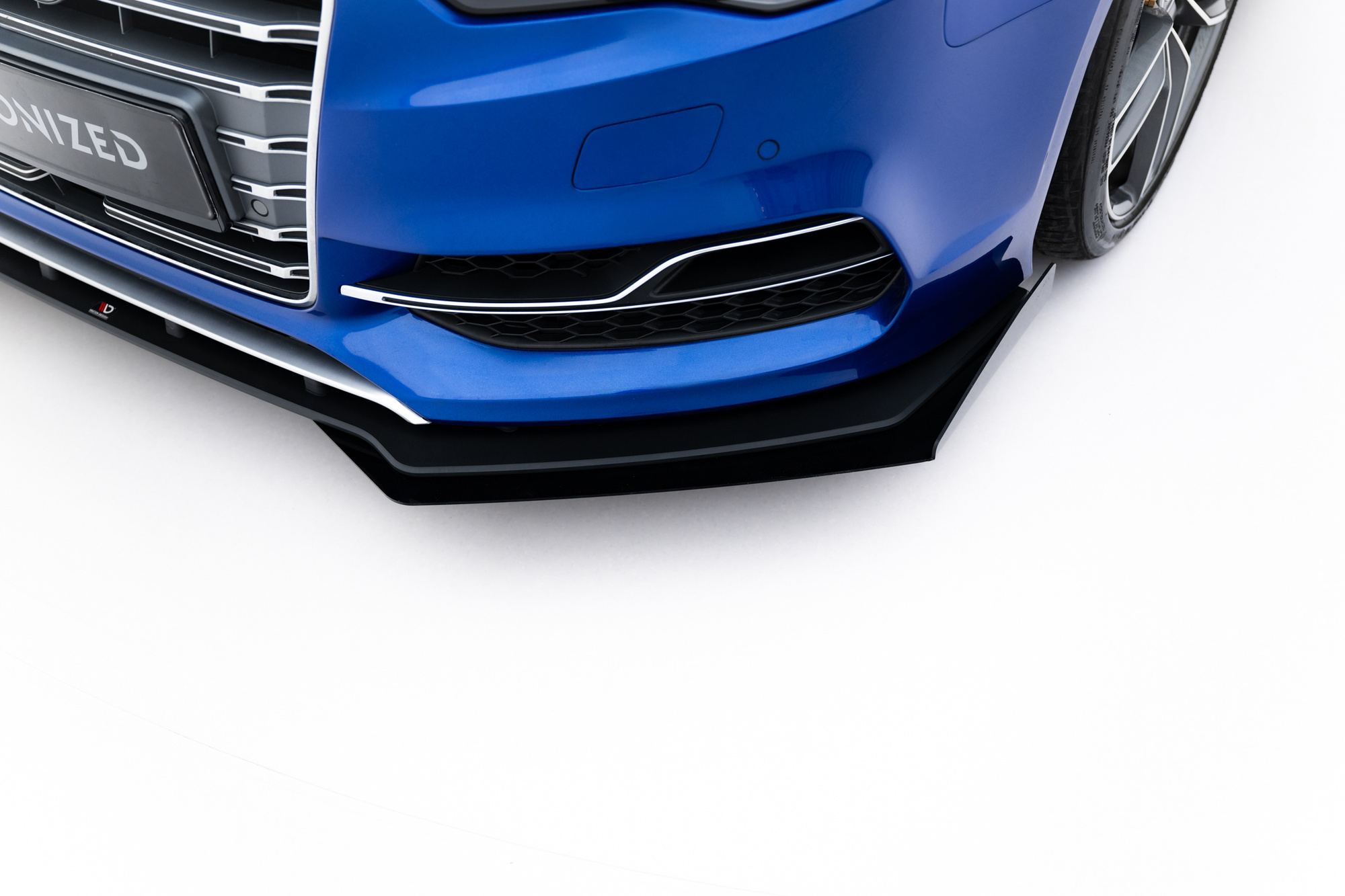 Sidesplitters + Frontspoiler Audi (S3/A3 S-Line) 8V 2013 - 2016 | Sport Glossy Black Edition – bilde 4