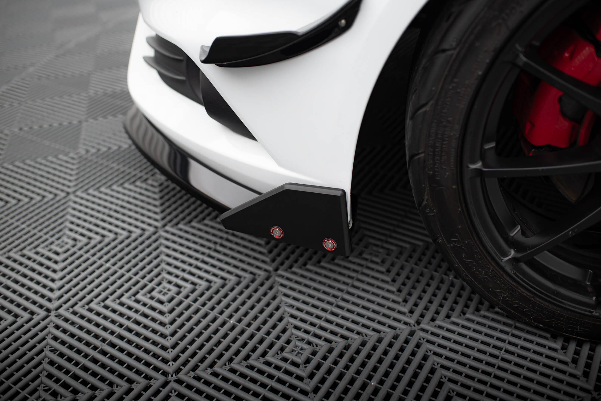 Sidesplitters + Frontspoiler Ford Fiesta ST VII Facelift 2013 - 2017 | Sport Glossy Black Edition V6 – bilde 5