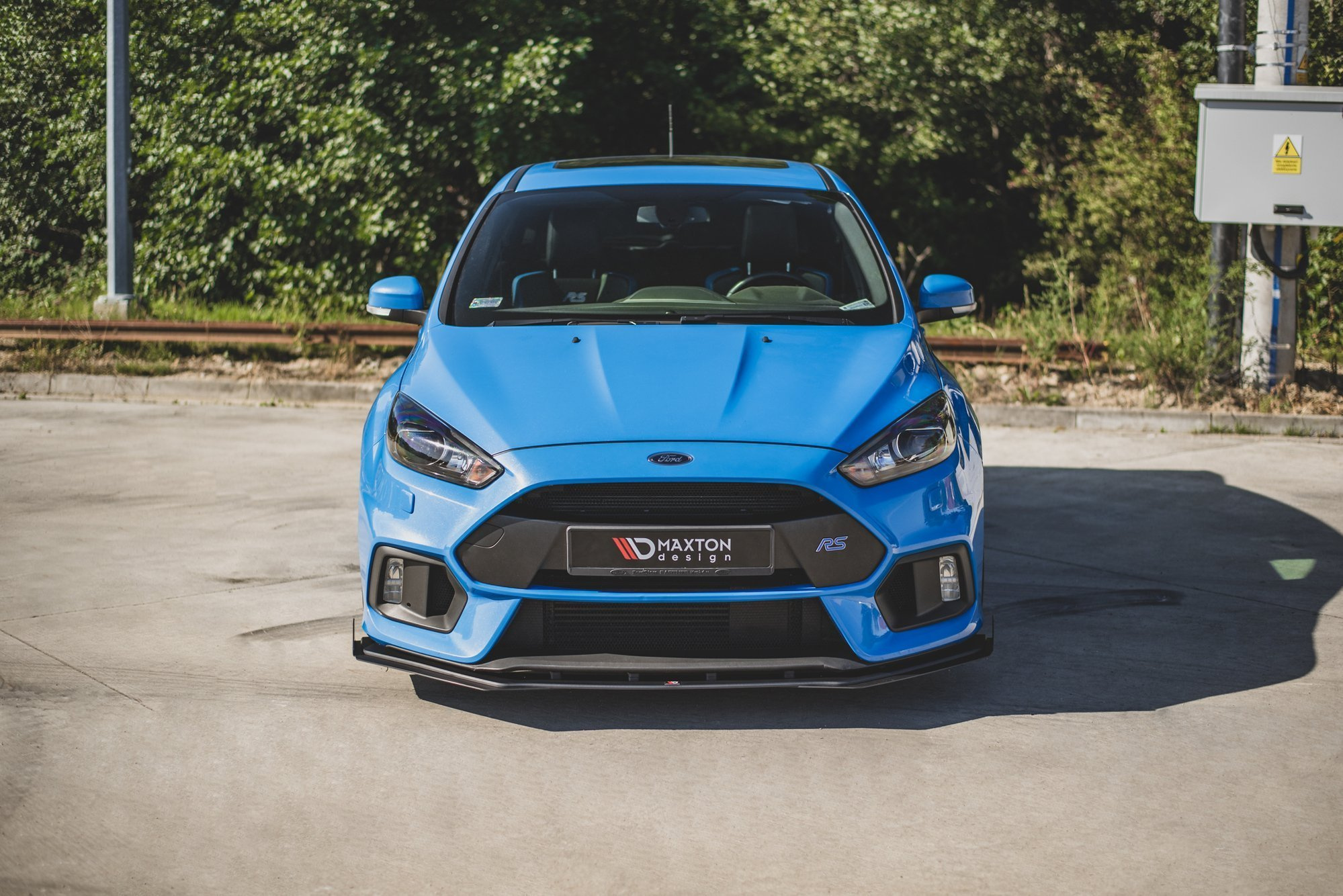 Sidesplitters + Frontspoiler Ford Focus RS III 2015 - 2018 | Sport Glossy Black Edition V1