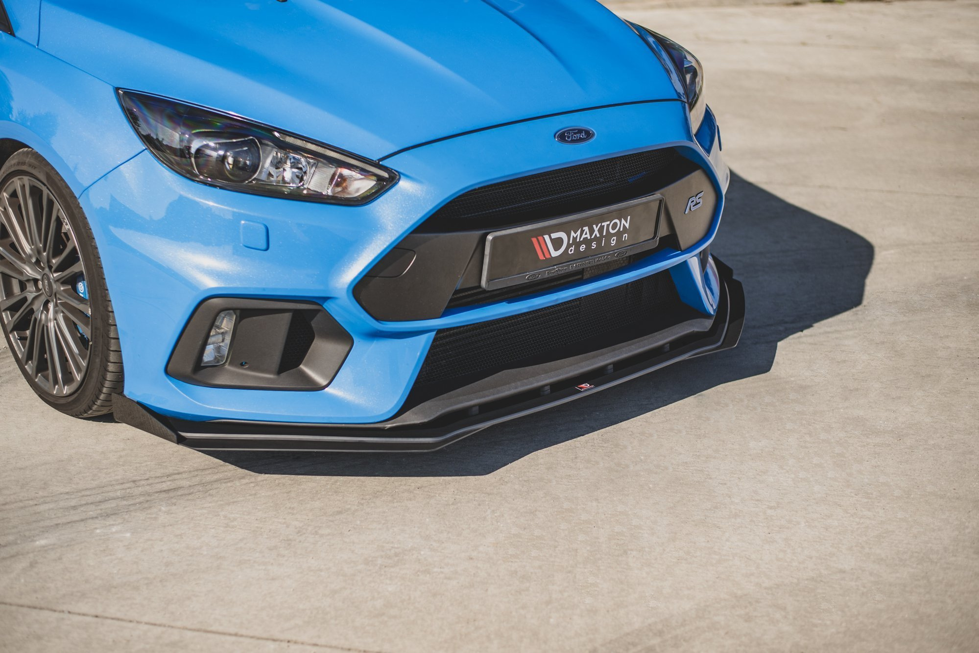 Sidesplitters + Frontspoiler Ford Focus RS III 2015 - 2018 | Sport Glossy Black Edition V1 – bilde 3