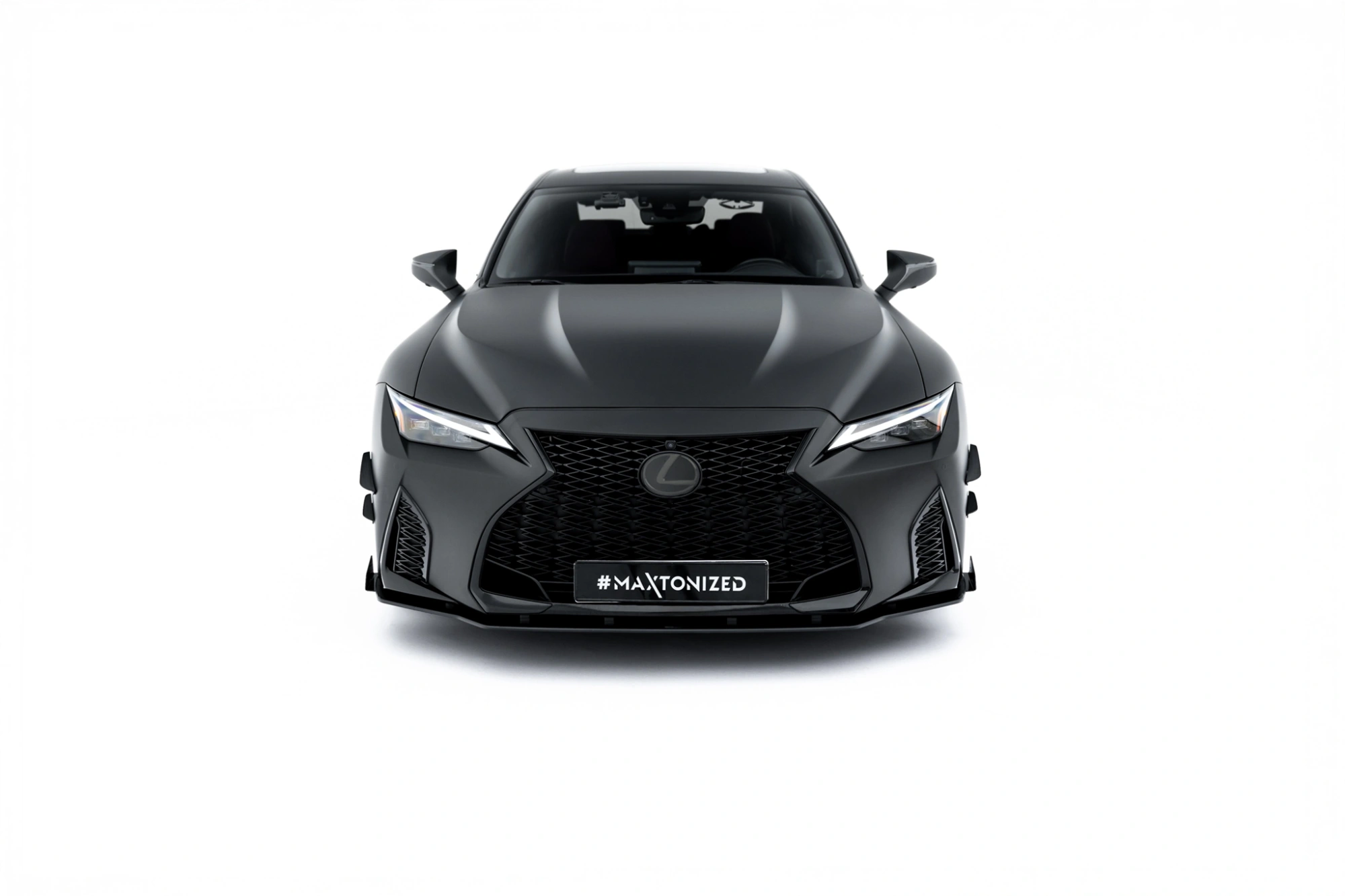 Sidesplitters + Frontspoiler Lexus IS 500 III Facelift (XE30) 2020 -> | Sport Glossy Black Edition – bilde 2