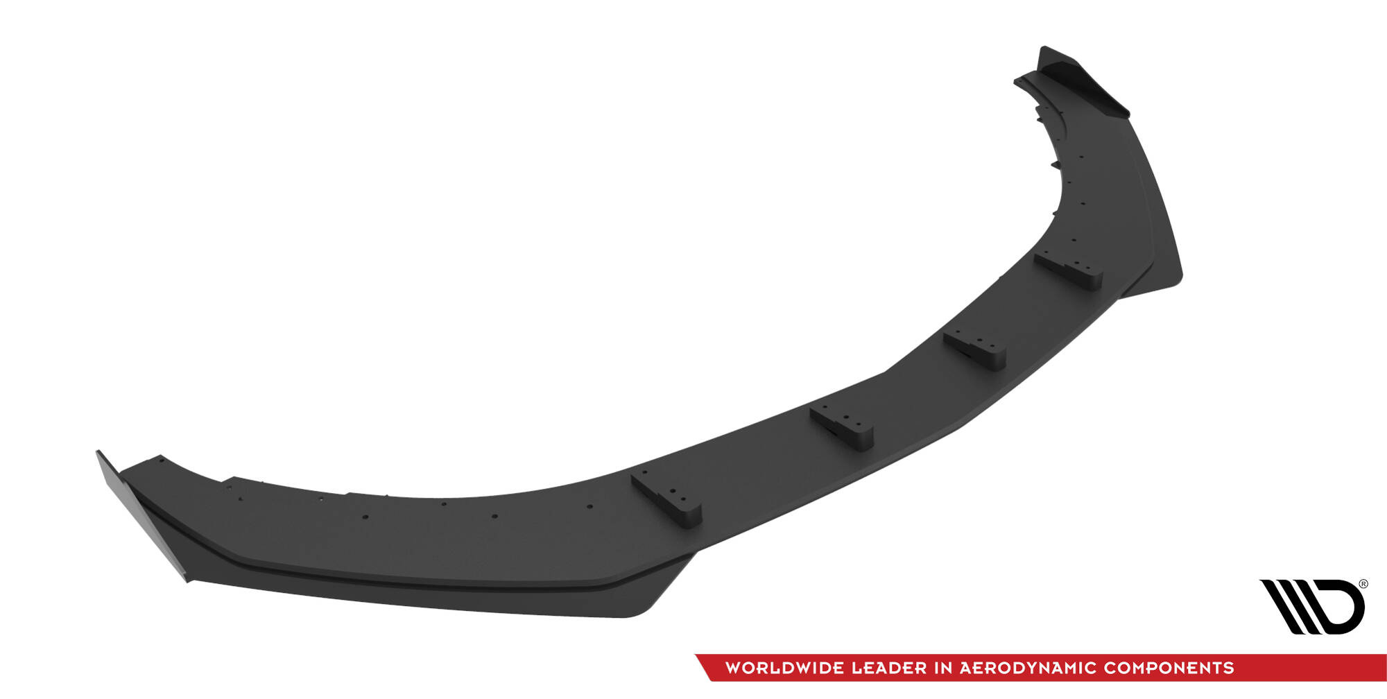 Sidesplitters + Frontspoiler Mercedes-Benz AMG CLA 45 Aero (C117) Facelift 2017 - 2019 | Sport Glossy Black Edition – bilde 5