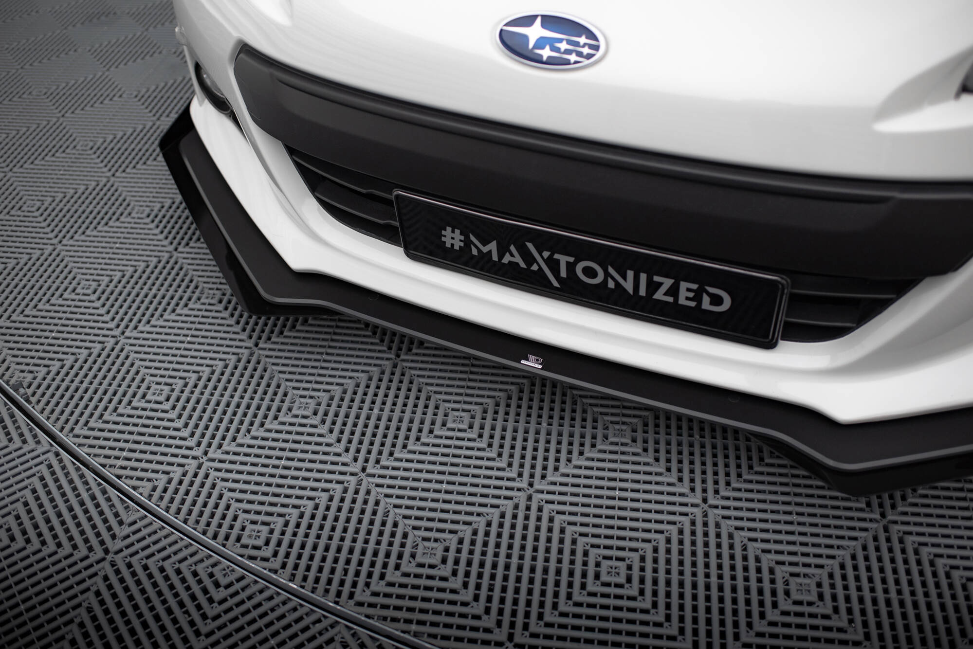 Sidesplitters + Frontspoiler Subaru BRZ I 2012 - 2016 | Sport Glossy Black Edition – bilde 3