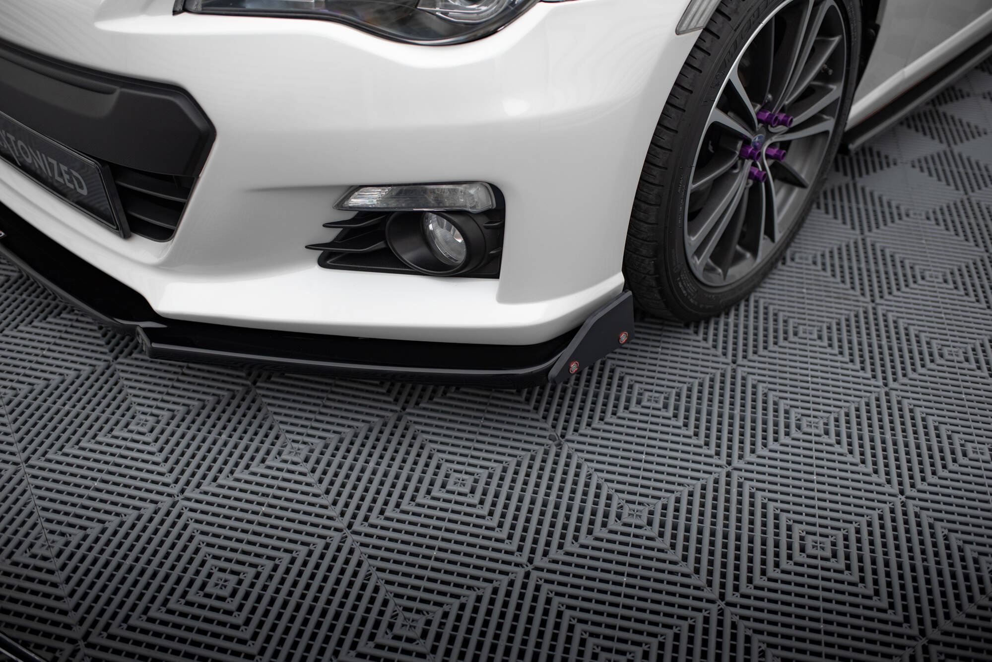 Sidesplitters + Frontspoiler Subaru BRZ I 2012 - 2016 | Sport Glossy Black Edition V1 – bilde 3