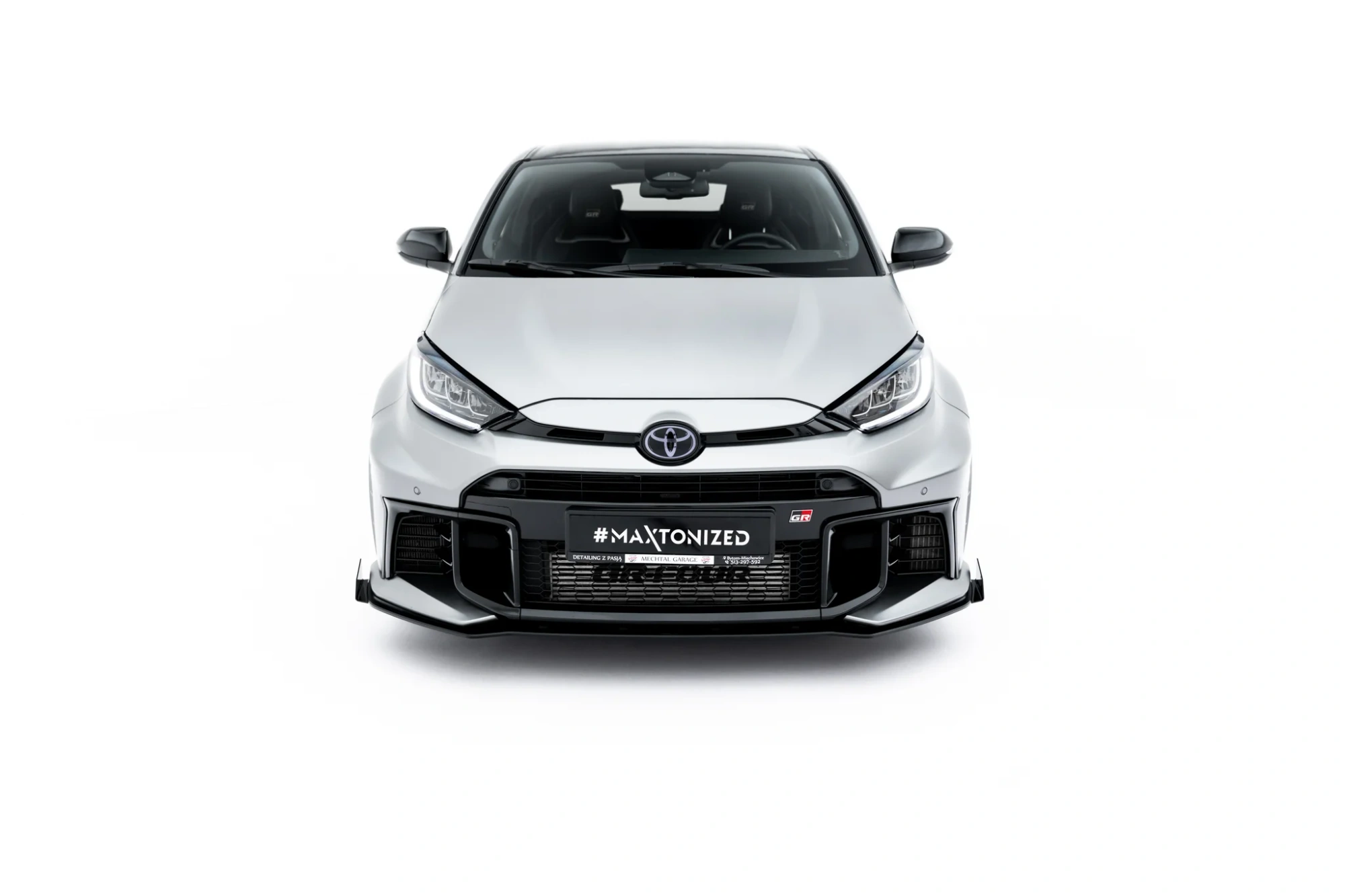 Sidesplitters + Frontspoiler Toyota GR Yaris IV Facelift 2024 -> | Sport Glossy Black Edition – bilde 2