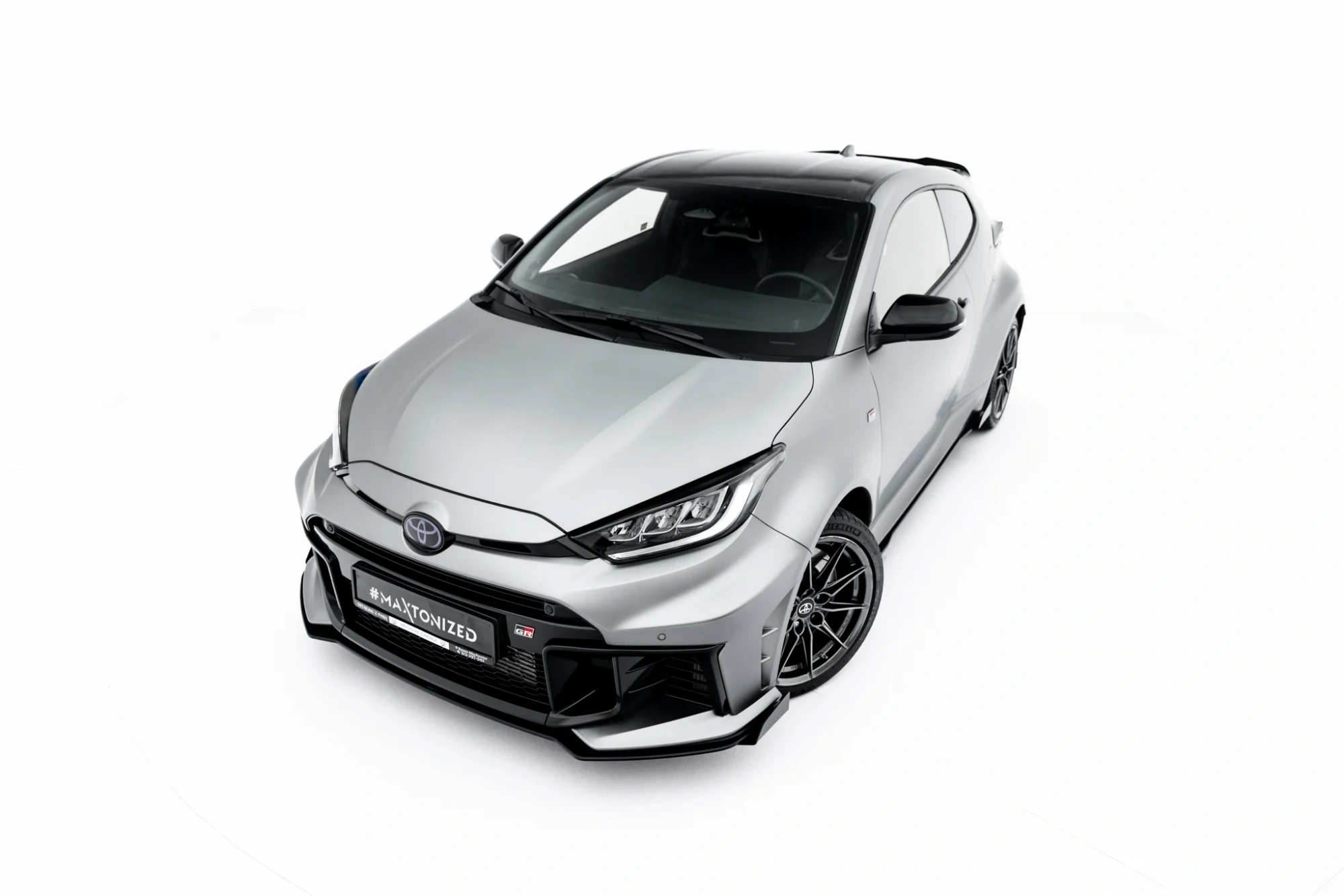 Sidesplitters + Frontspoiler Toyota GR Yaris IV Facelift 2024 -> | Sport Glossy Black Edition – bilde 4