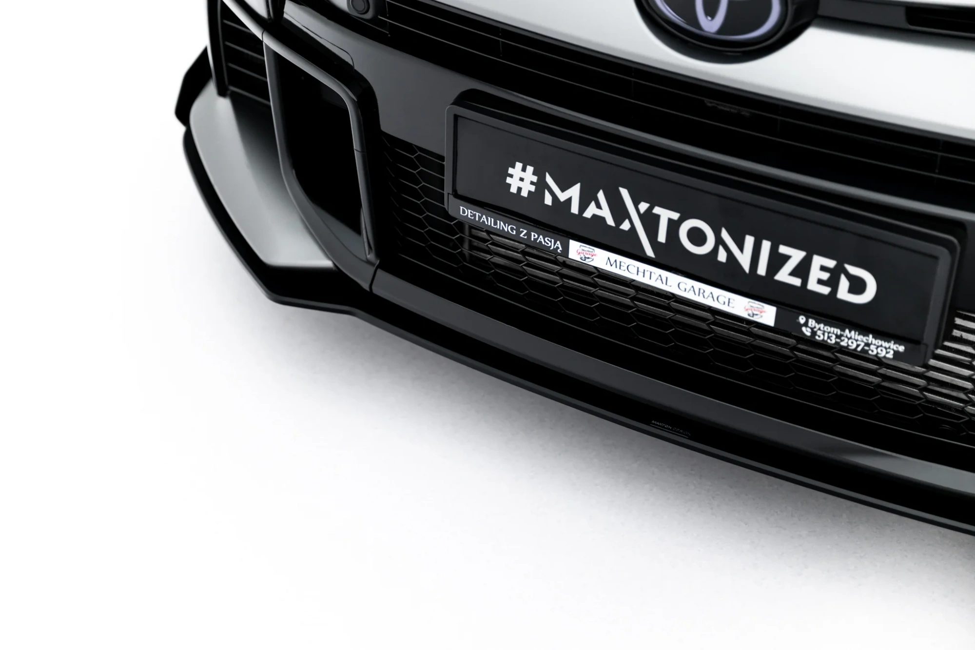 Sidesplitters + Frontspoiler Toyota GR Yaris IV Facelift 2024 -> | Sport Glossy Black Edition – bilde 7