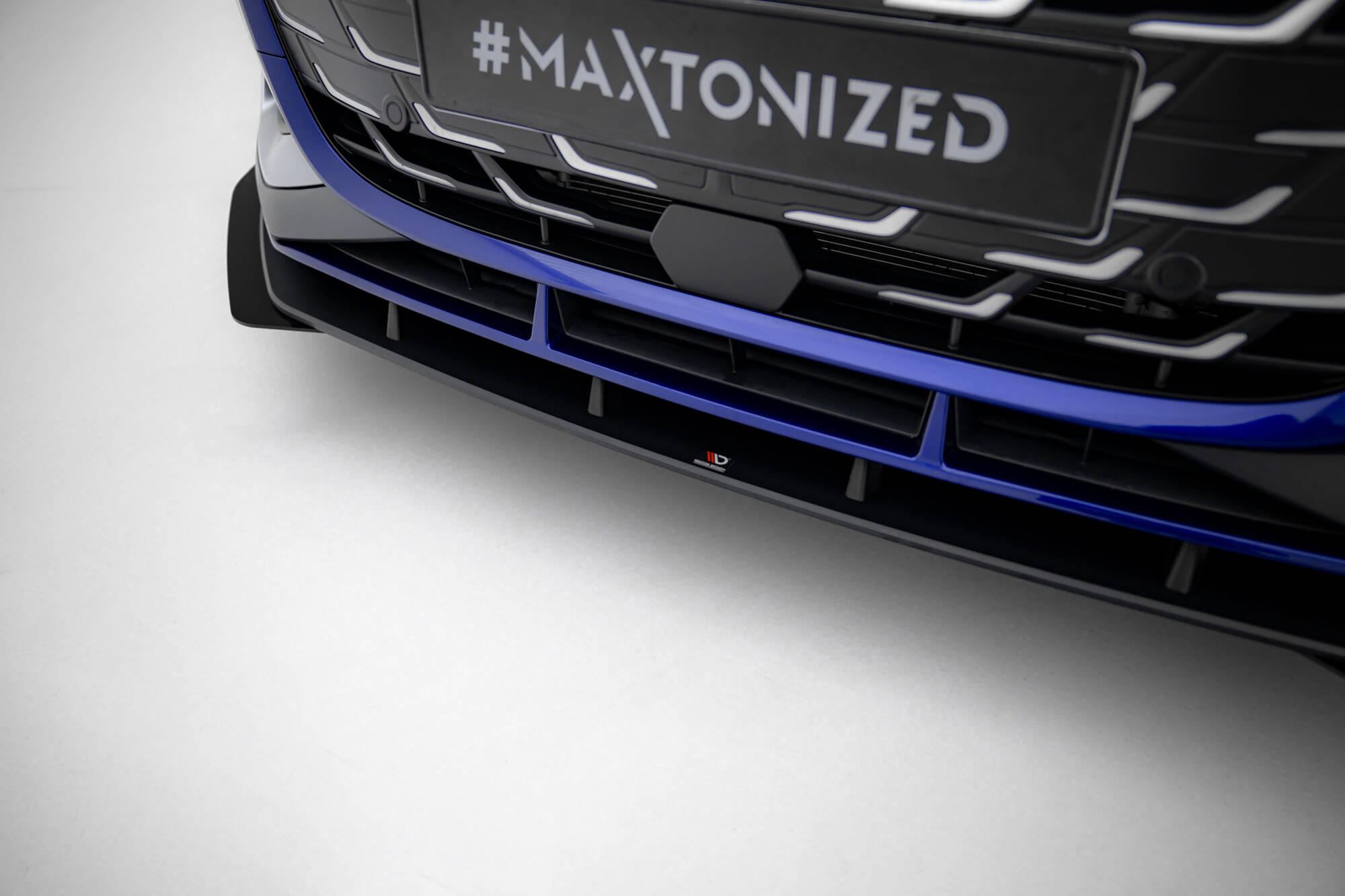 Sidesplitters + Frontspoiler Volvo XC60 I Facelift 2013 - 2017 | Sport Glossy Black Edition – bilde 3