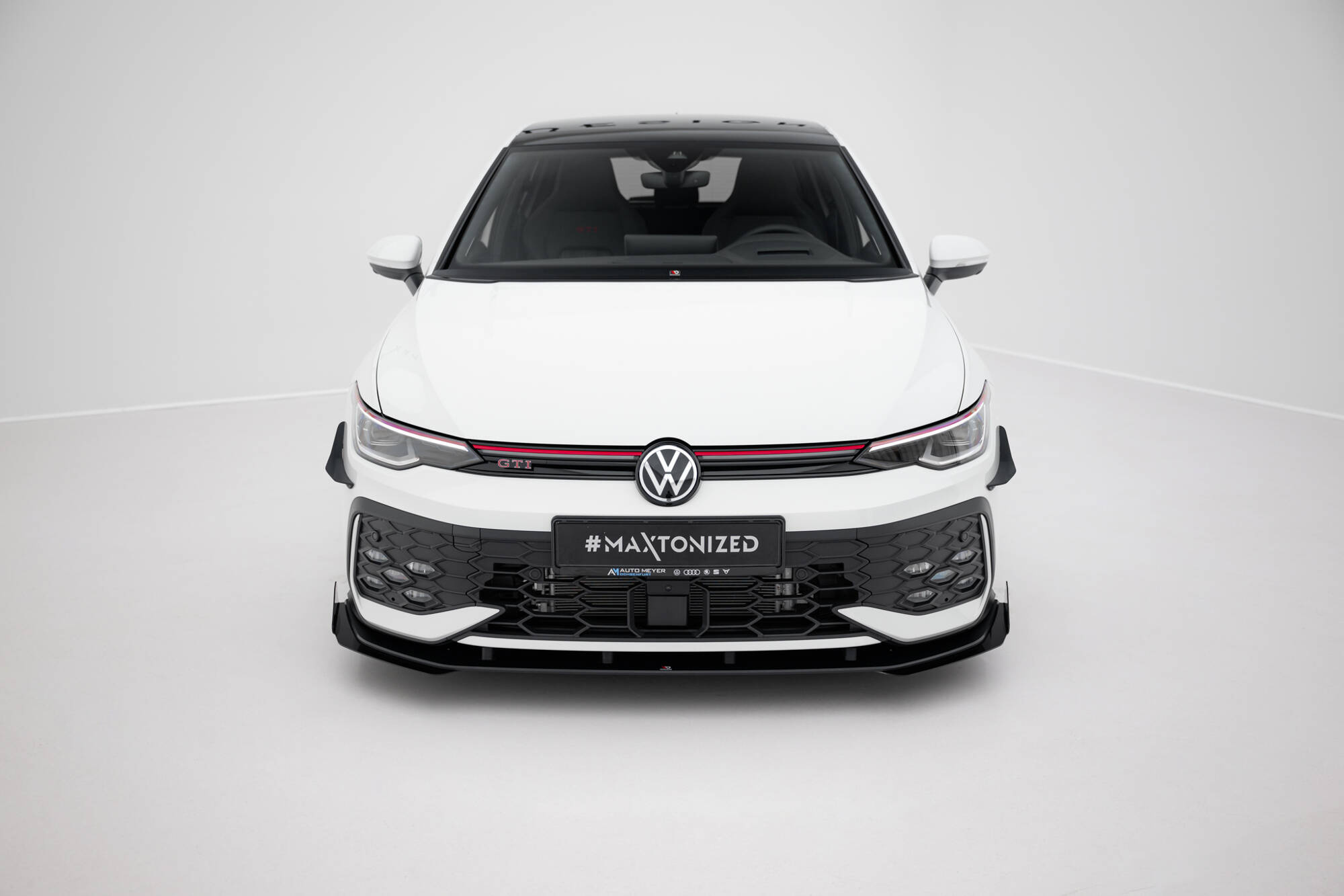 Sidesplitters + Frontspoiler VW Golf (R-Line/GTI/GTE) VIII Facelift 2024 -> | Sport Glossy Black Edition – bilde 2