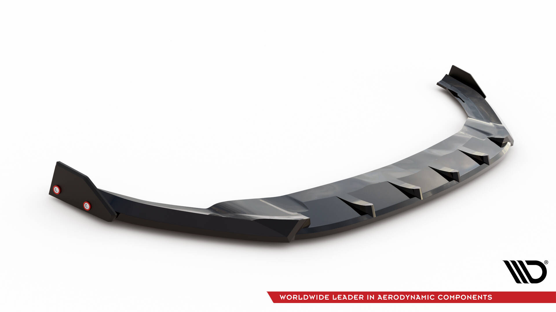 Sidesplitters + Frontspoiler VW Golf (R/R-Line) VII 2013 - 2016 | Sport Glossy Black Edition – bilde 5