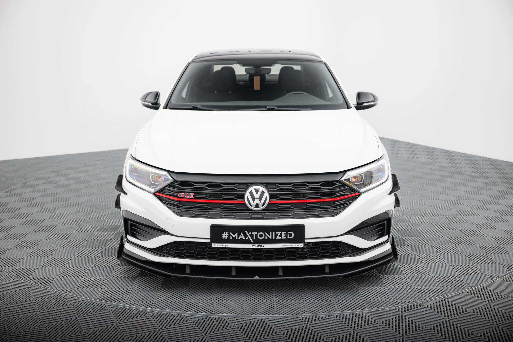 Sidesplitters + Frontspoiler VW Jetta GLI VII 2019 - 2021 | Sport Glossy Black Edition – bilde 2