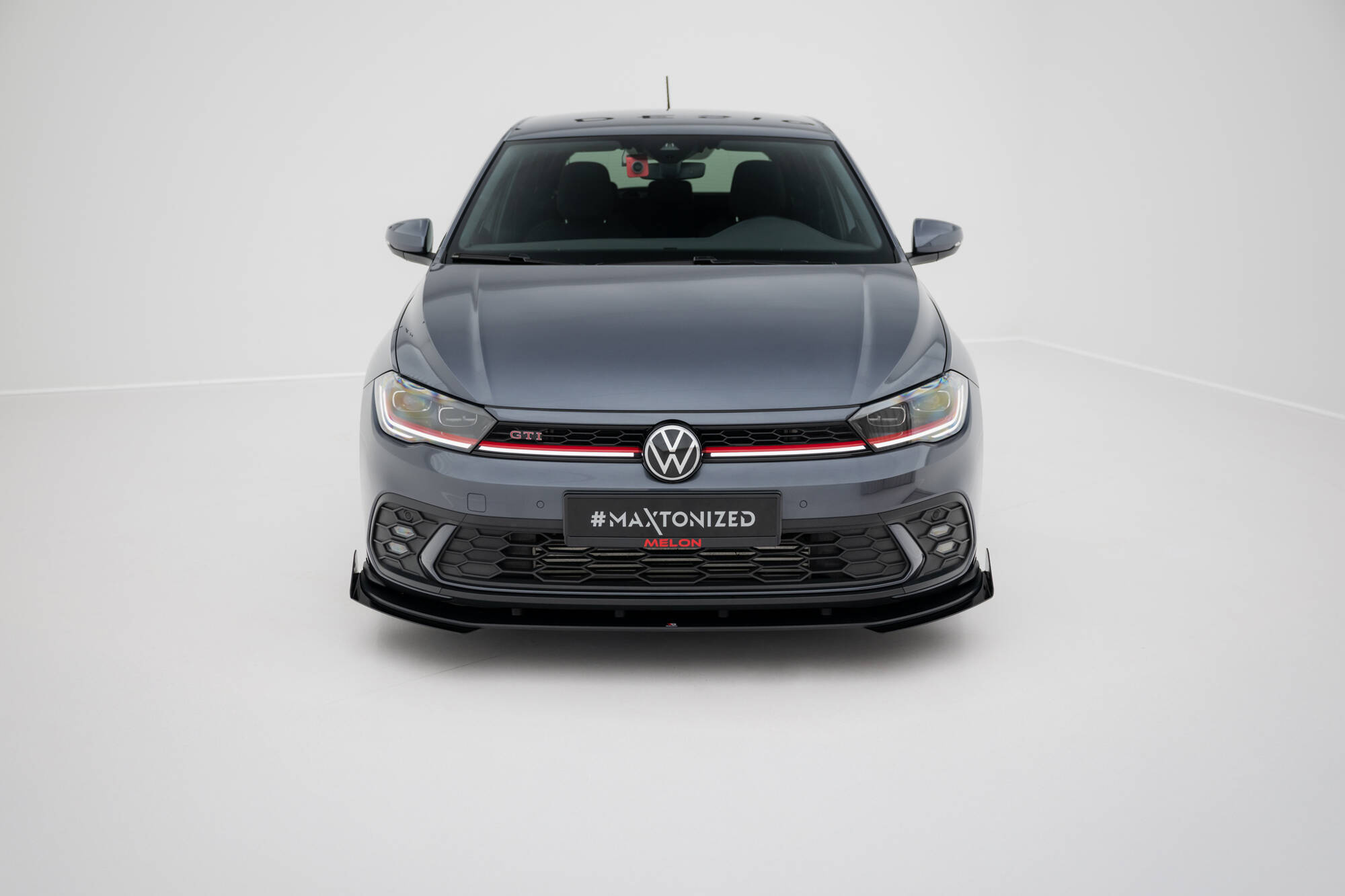 Sidesplitters + Frontspoiler VW Polo GTI VI Facelift 2021 -> | Sport Glossy Black Edition – bilde 2