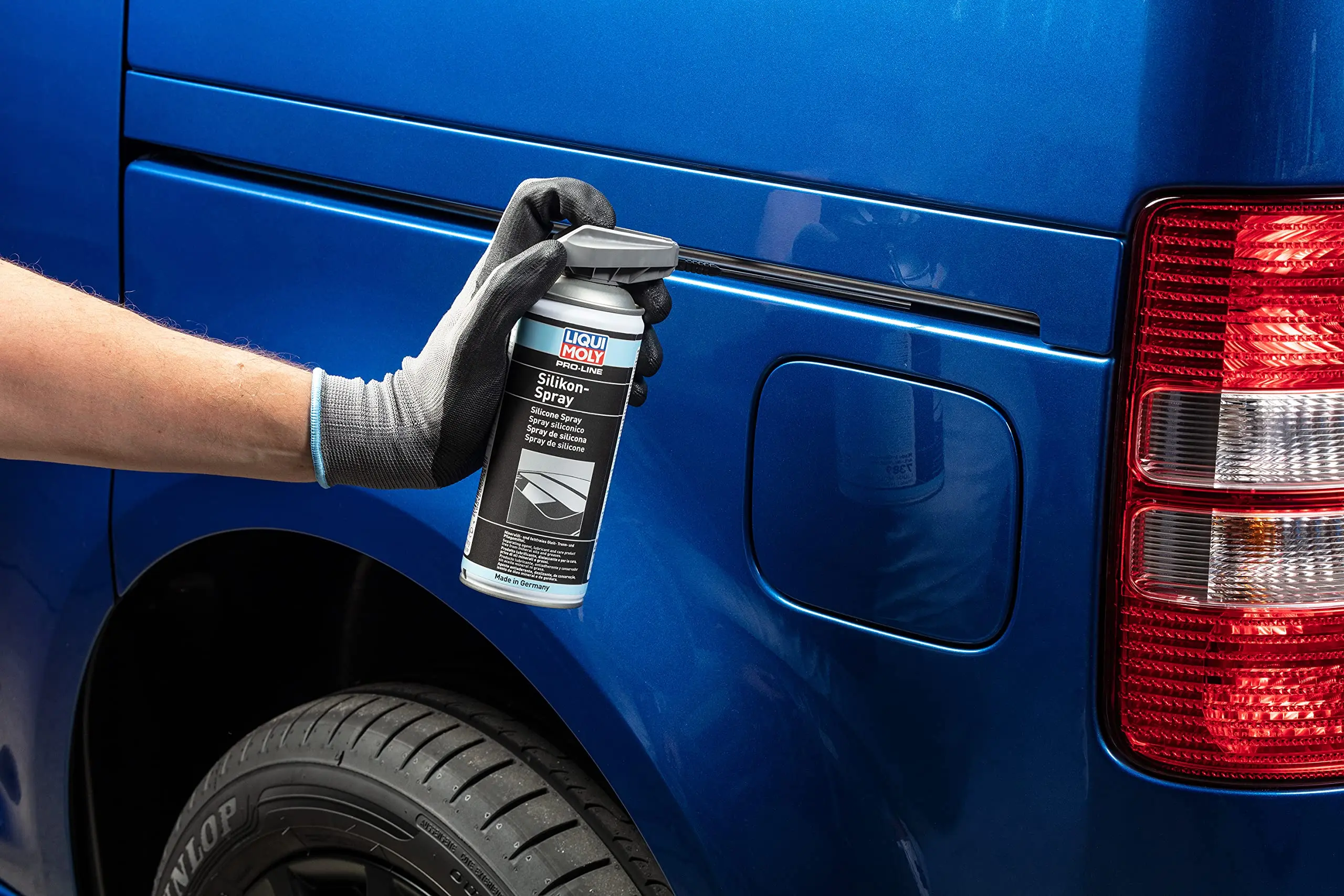 Silikonspray Liqui Moly Aerosol │ Perfekt til bruk på soltak, seteskinner, dørhengsle - 300 ml – bilde 4