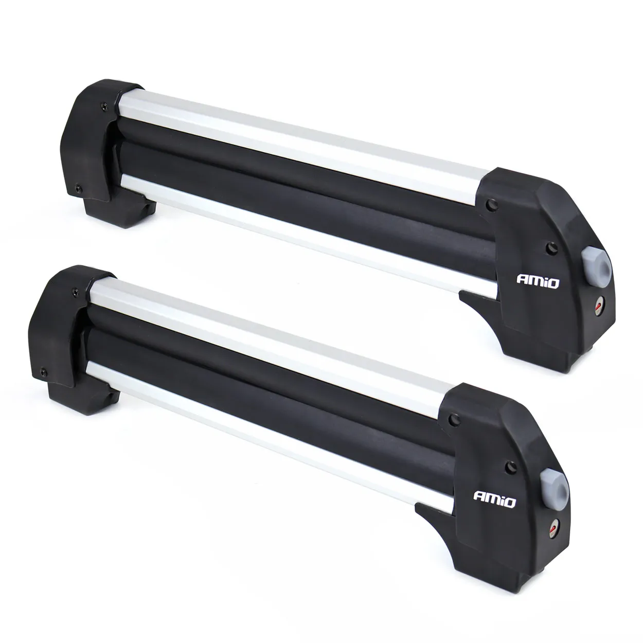 Ski- Snowboardstativ Amio 570 mm SSR-01S Kort │ Aluminium Ski Rack - sett 2 stk. Image 1