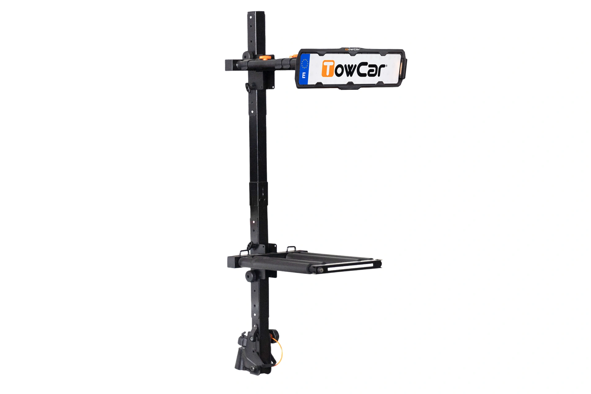 Ski- Snowboardstativ for tilhengerfeste TowCar Cerler │ Vertical Ski & Snowboard Carrier Image 1