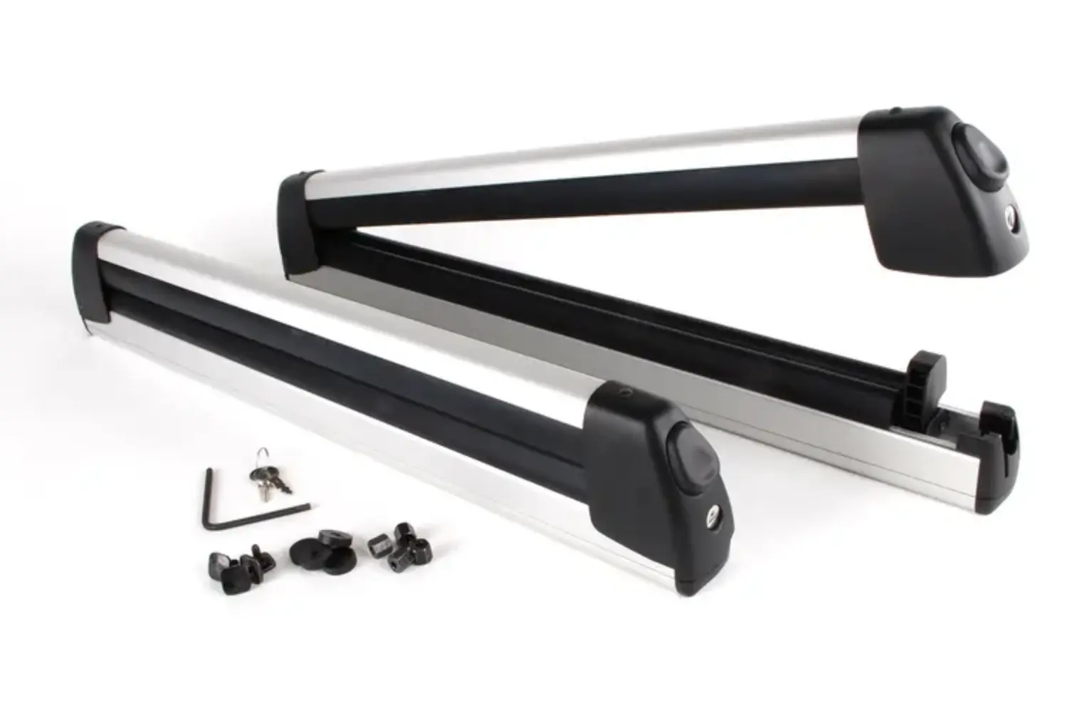 Ski- Snowboardstativ │ Genuine VW Snowboard / Wakeboard / Ski Attachment – Deluxe Sliding - Silver – bilde 12