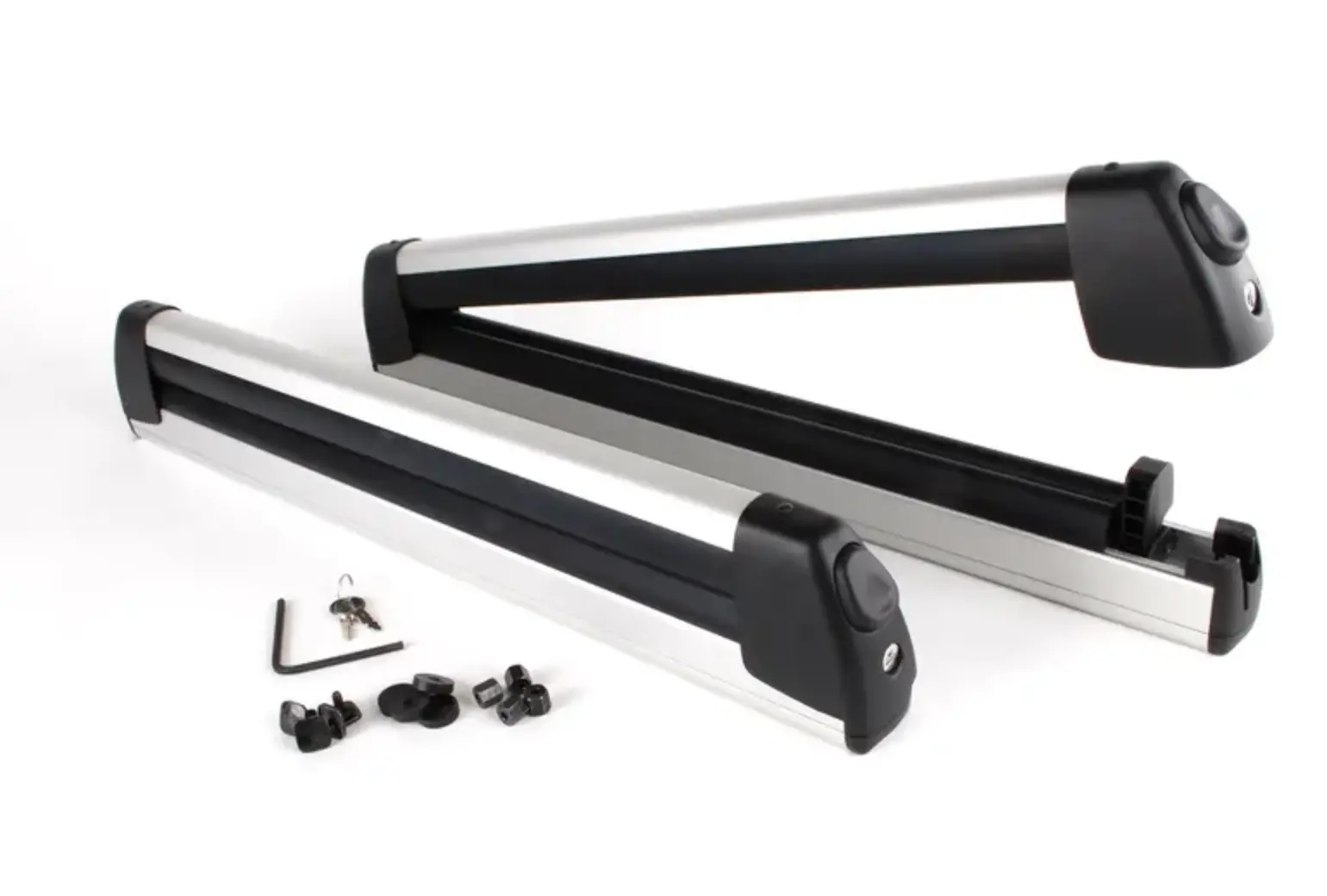 Ski- Snowboardstativ │ Genuine VW Snowboard / Wakeboard / Ski Attachment – Deluxe Sliding - Silver – bilde 16