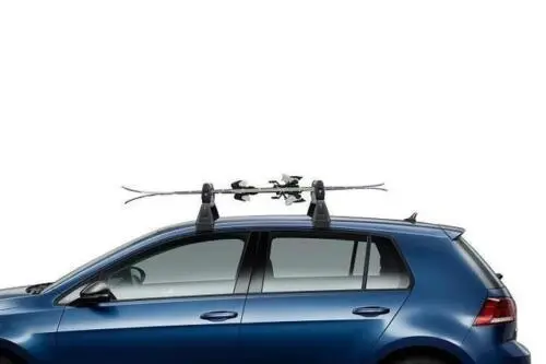 Ski- Snowboardstativ │ Genuine VW Snowboard / Wakeboard / Ski Attachment – Deluxe Sliding - Silver – bilde 3