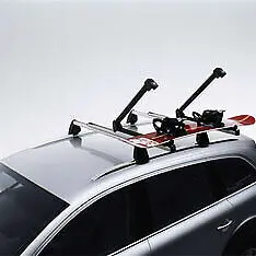 Ski- Snowboardstativ │ Genuine VW Snowboard / Wakeboard / Ski Attachment – Deluxe Sliding - Silver – bilde 5