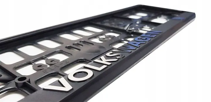 Skiltholder 3D VW Black Edition -1 STK.  Image 2