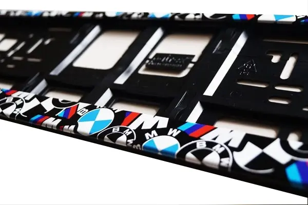 Skiltholder BMW M-Tech Stickerbomb - 1 STK.  Image 2