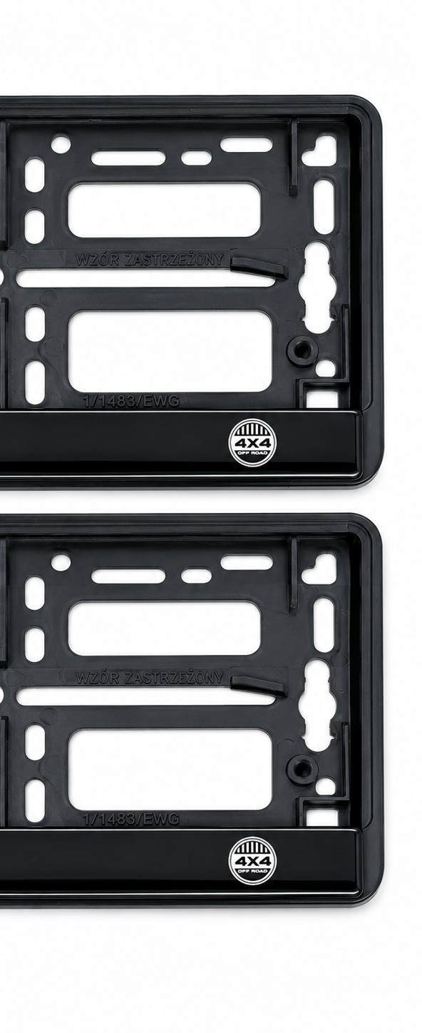 Skiltholder Jeep Star Edition │ Nummerskiltholder License Plate Frame  - sett 2 stk. – bilde 3