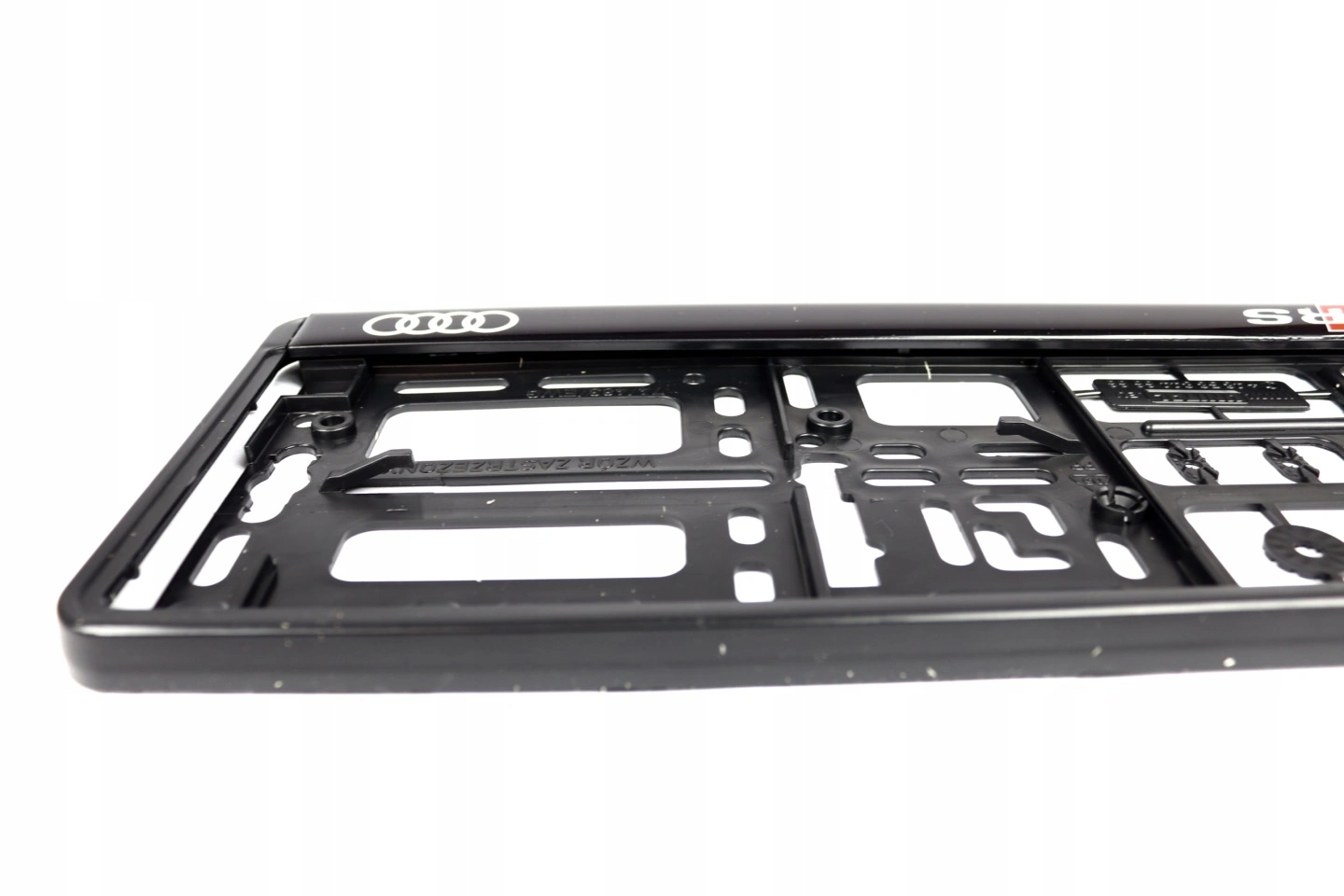 Skiltholder logo Audi Sport │ Nummerskiltholder License Plate Frame - sett 1 stk. – bilde 3